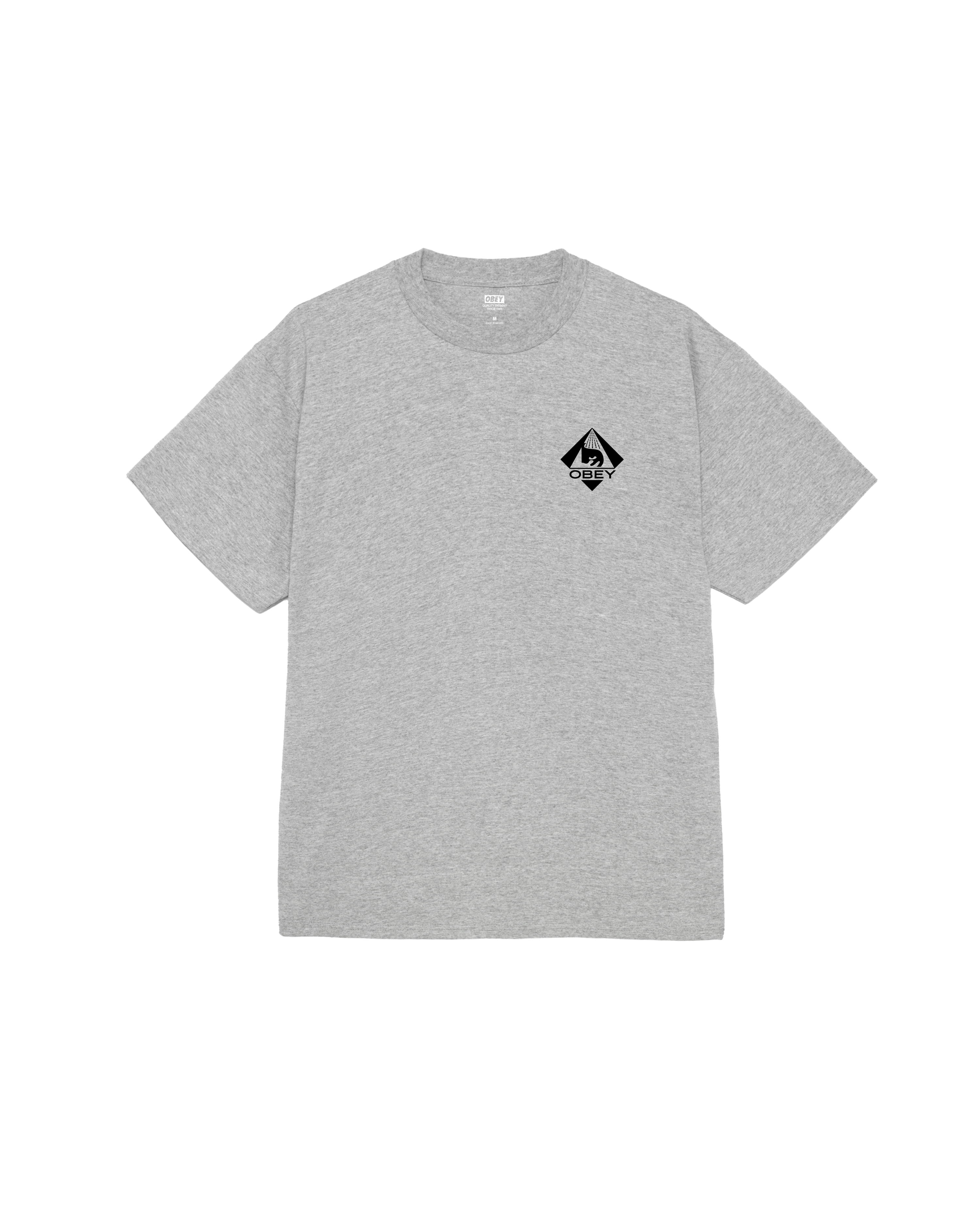 Icon Pyramid Classic T-Shirt | Heather Grey