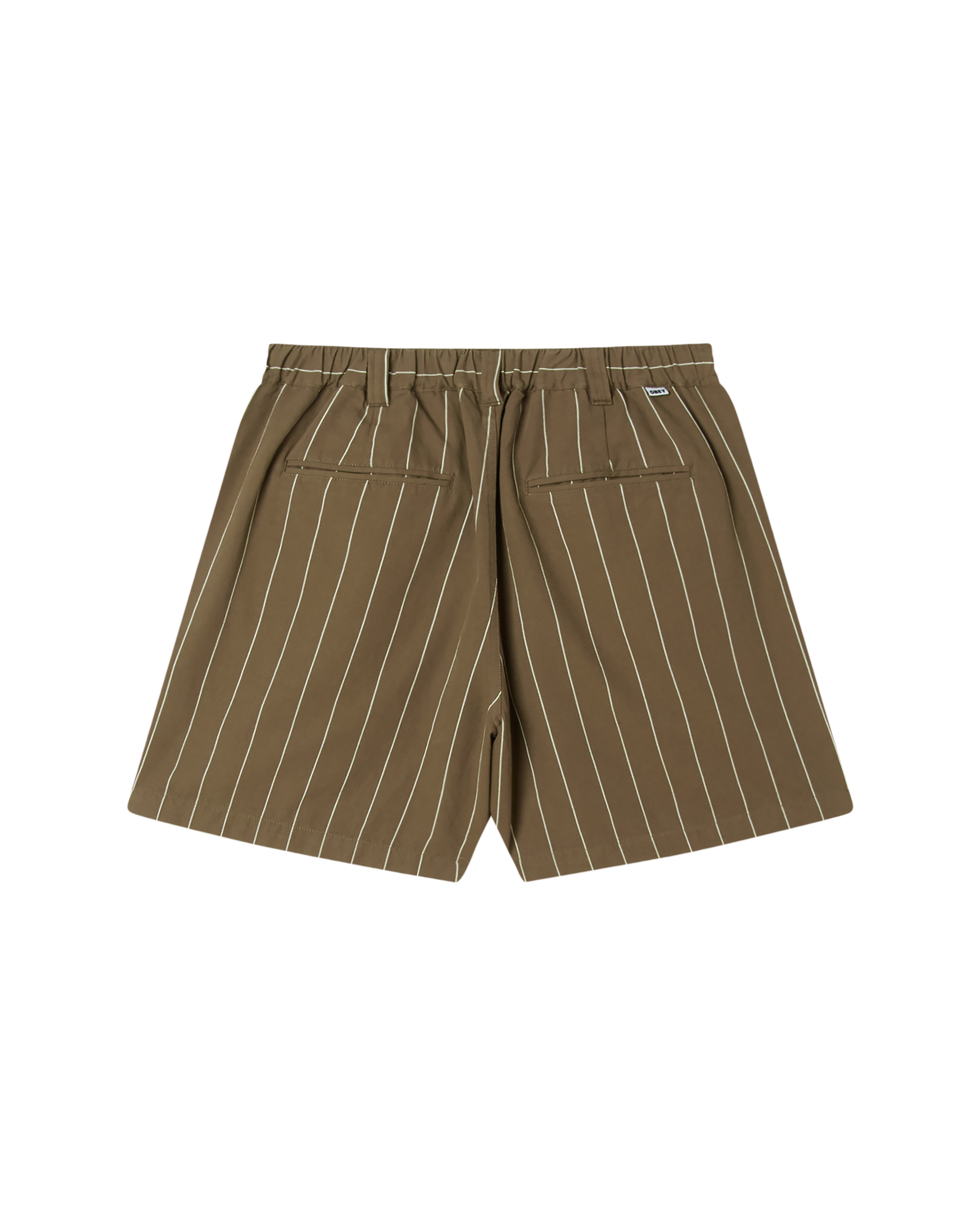 obey-foster-stripe-pleated-short-canteen-multi
