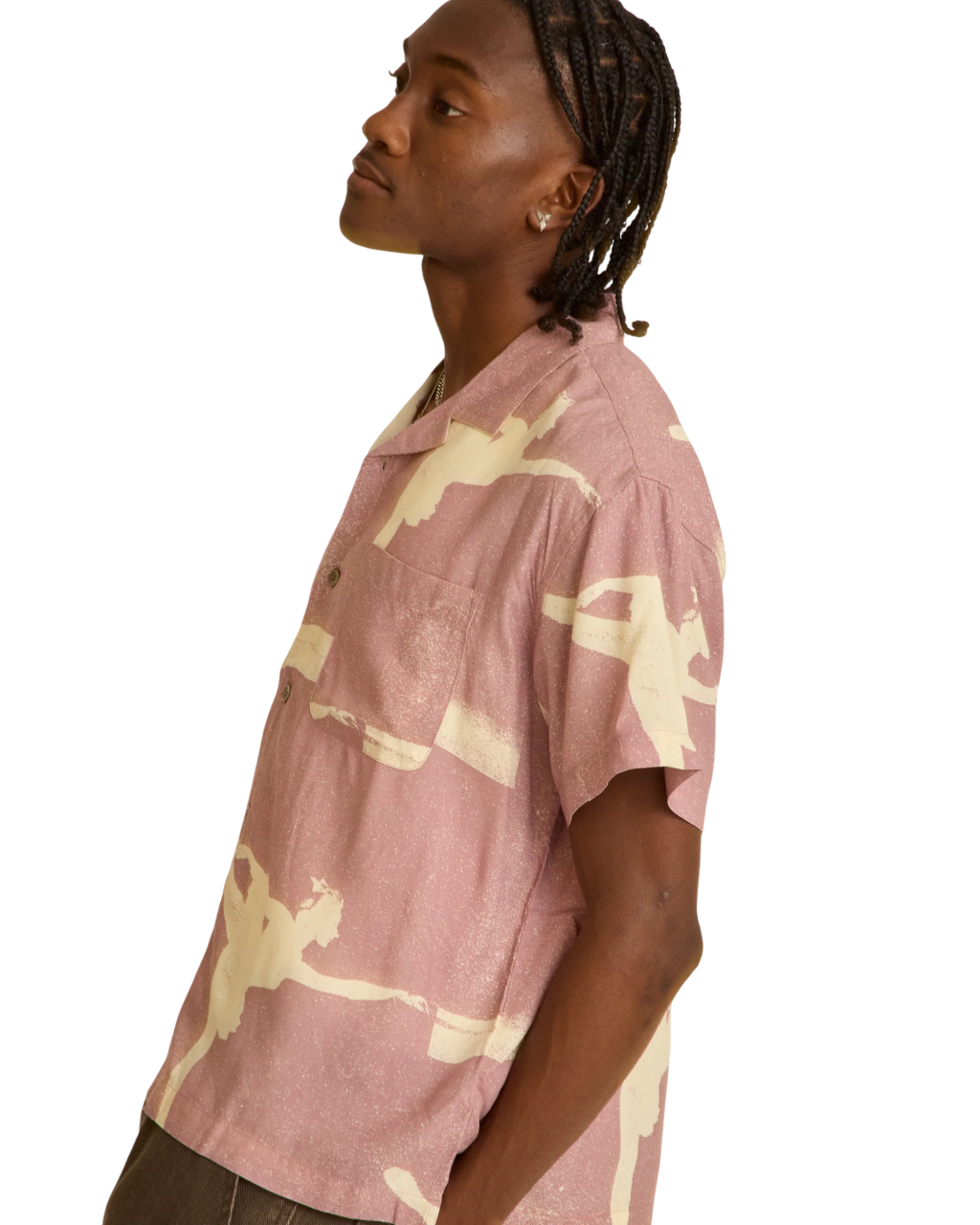 Jacques Ss Shirt | Mauve Multi