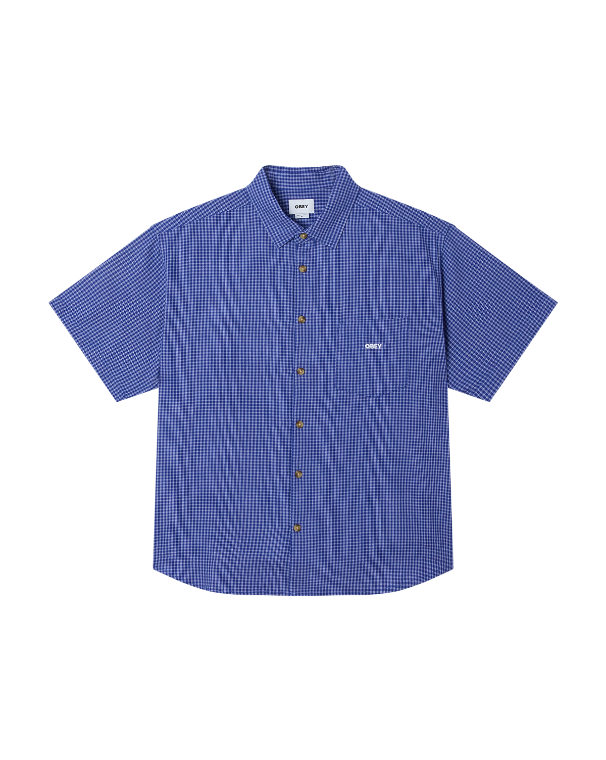 Bigwig Frank Ss Shirt | Surf Blue Multi