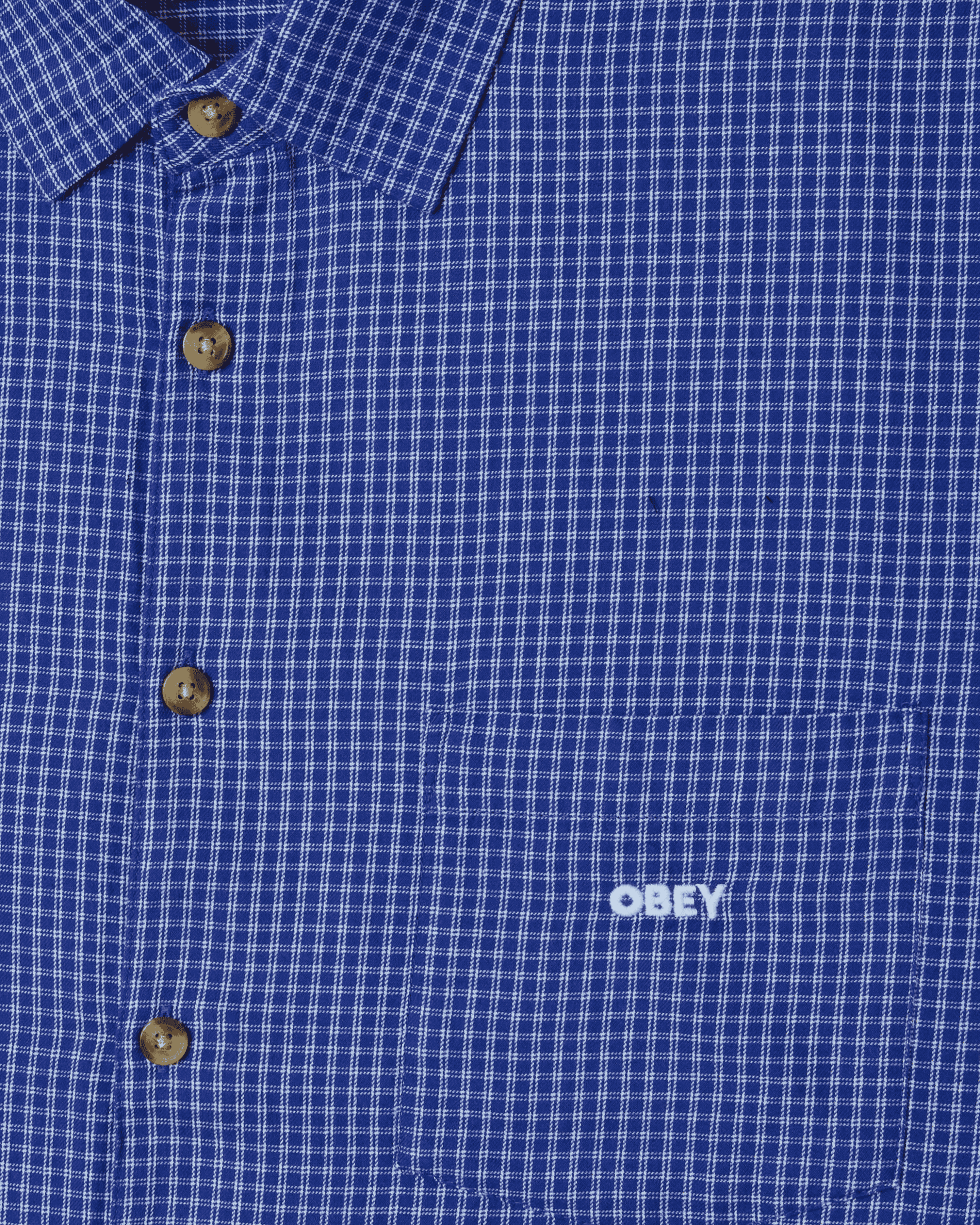 Bigwig Frank Ss Shirt | Surf Blue Multi