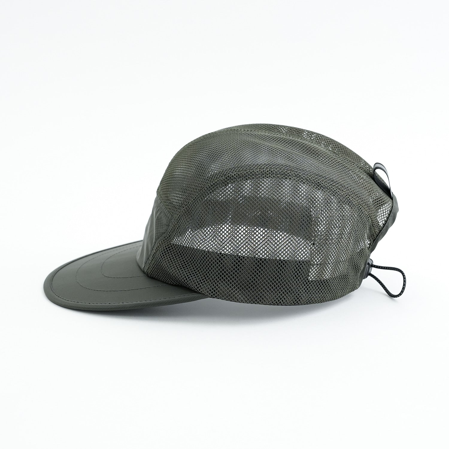 Double Mesh Feather Cap | Khaki