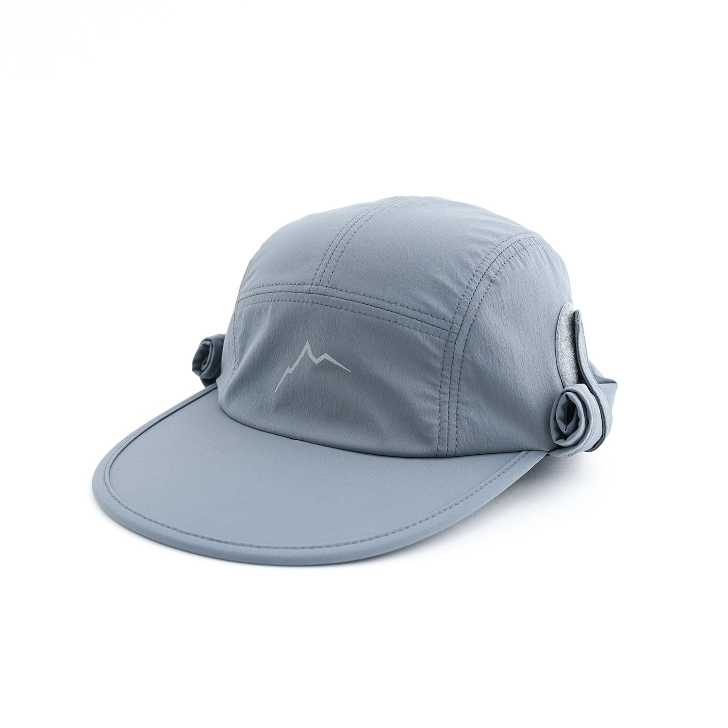 Solid Visor Cap | Blue Grey