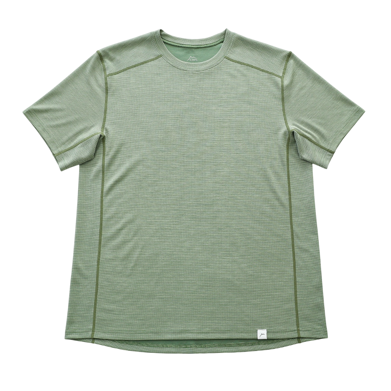 Live Wool Mix Short Sleeve	| Green