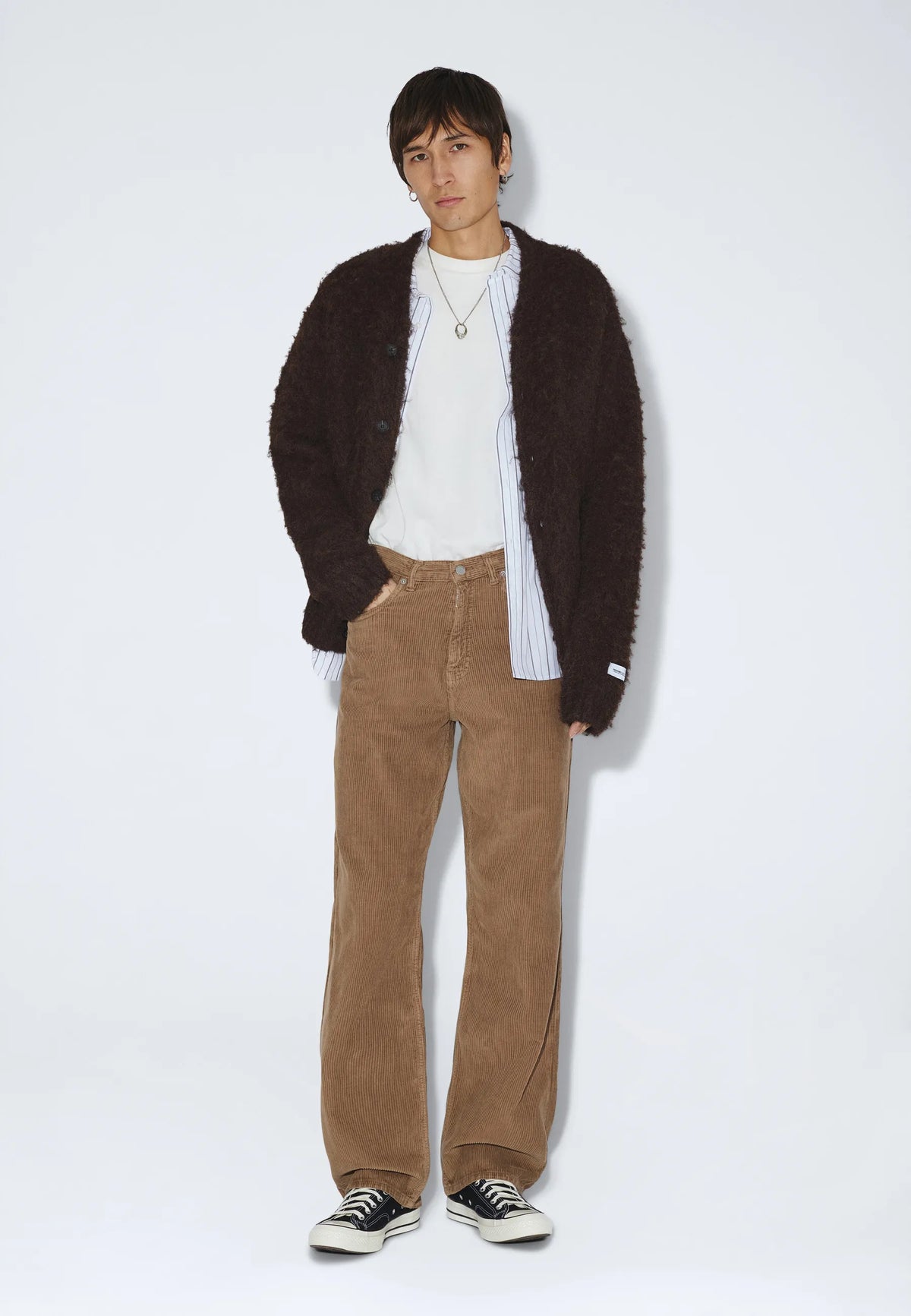 Omar Relaxed | Washed Khaki Cord