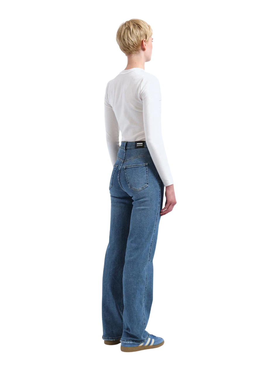 Moxy Straight - Cape Sky Worn Hem