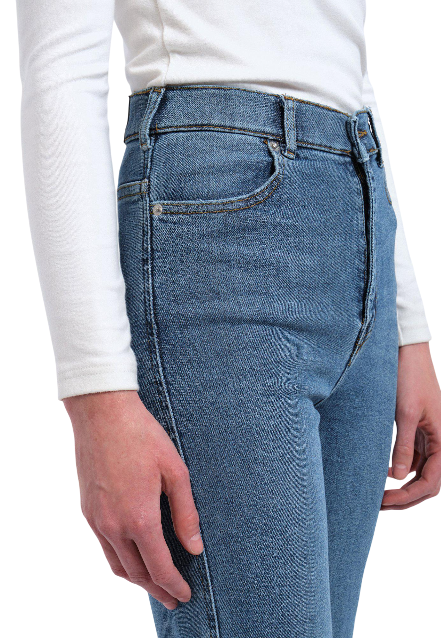 Moxy Straight - Cape Sky Worn Hem