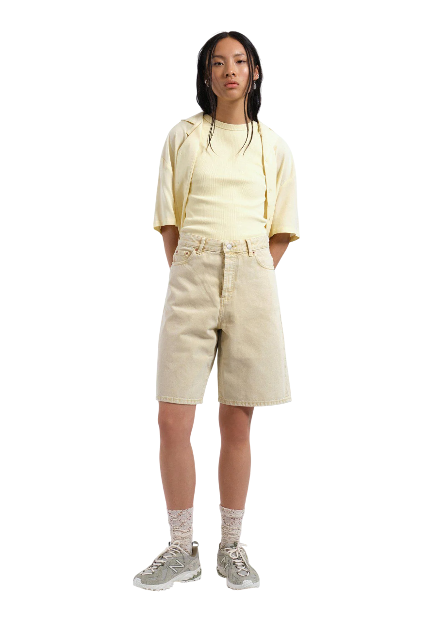 Bella Shorts - Buff Yellow