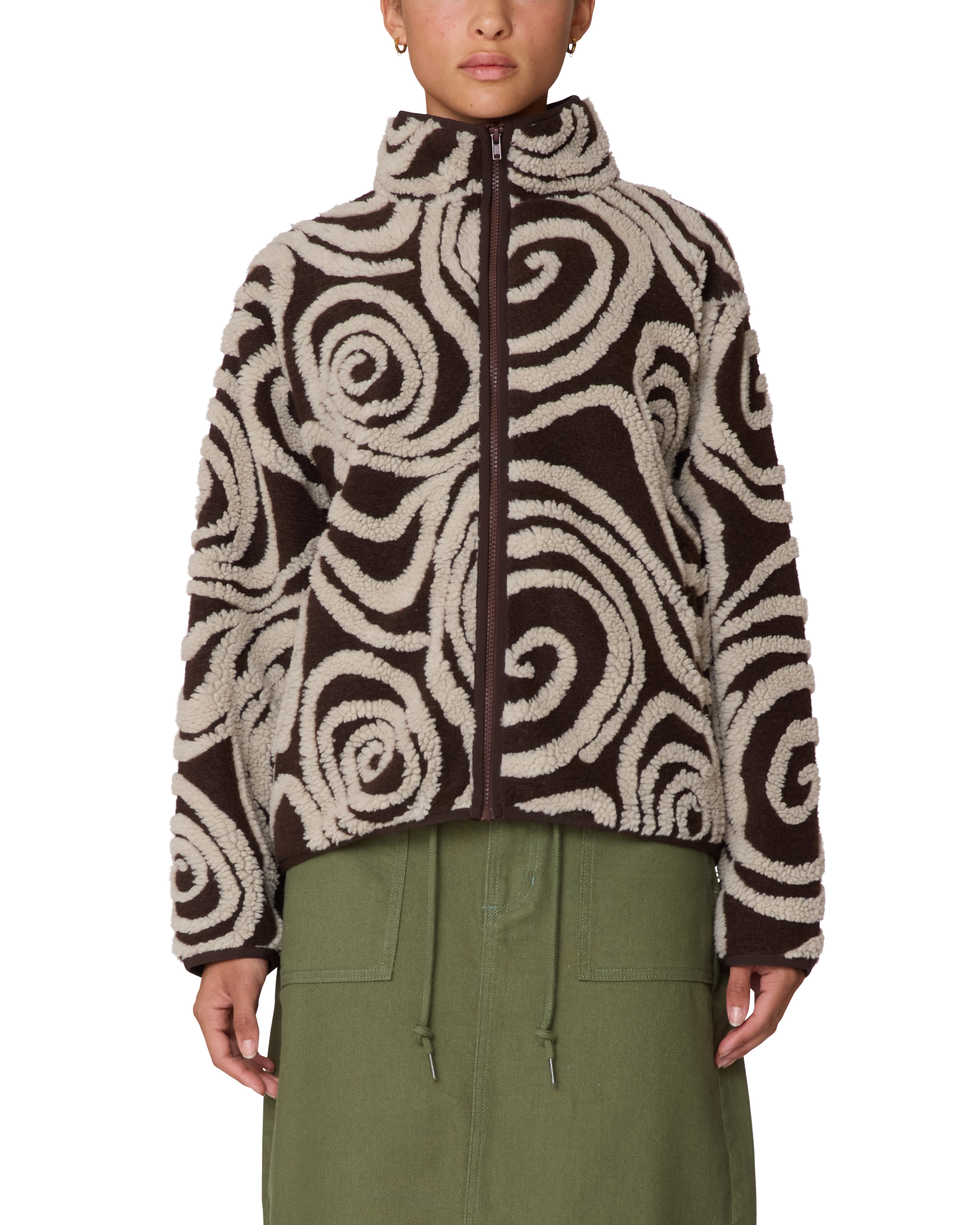 obey-swirls-jacquard-jacket-brown-multi