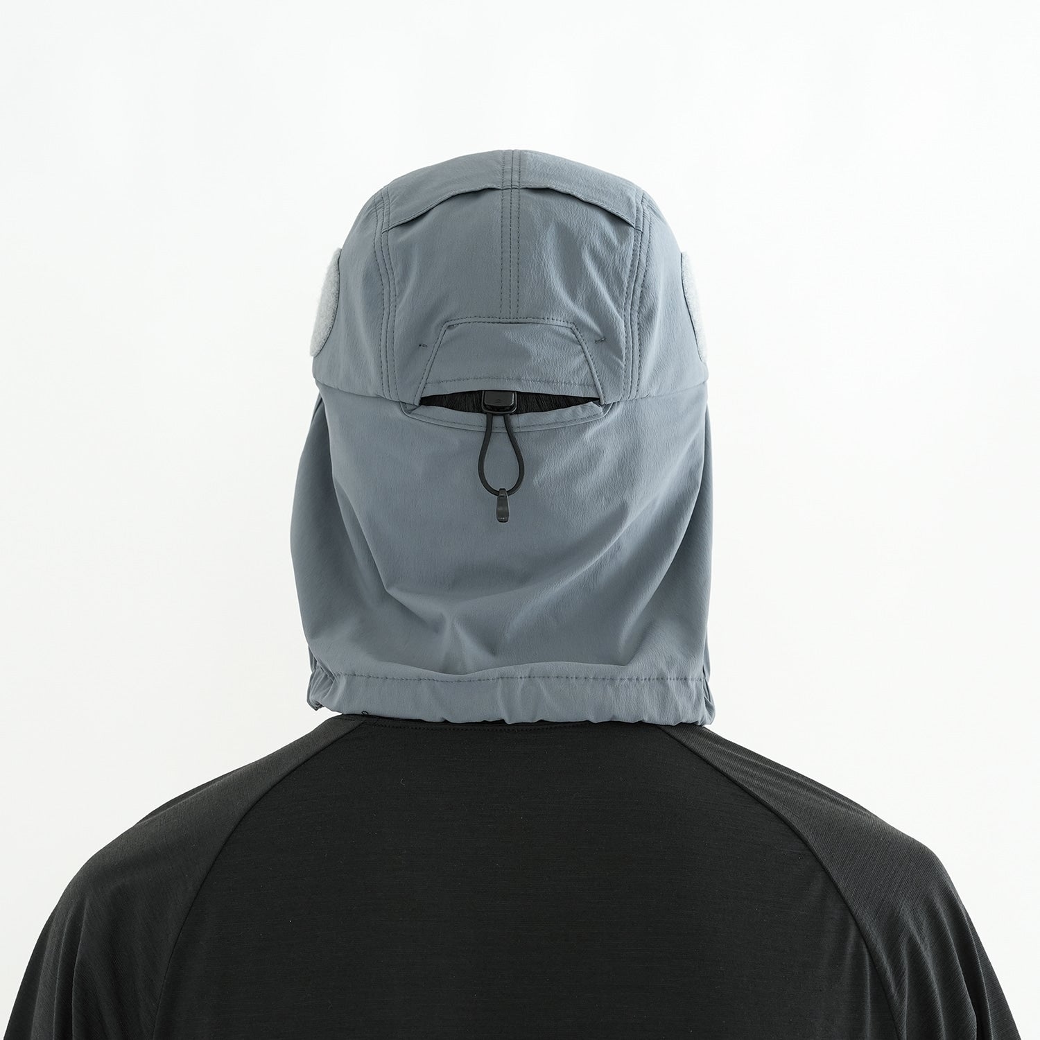 Solid Visor Cap | Blue Grey