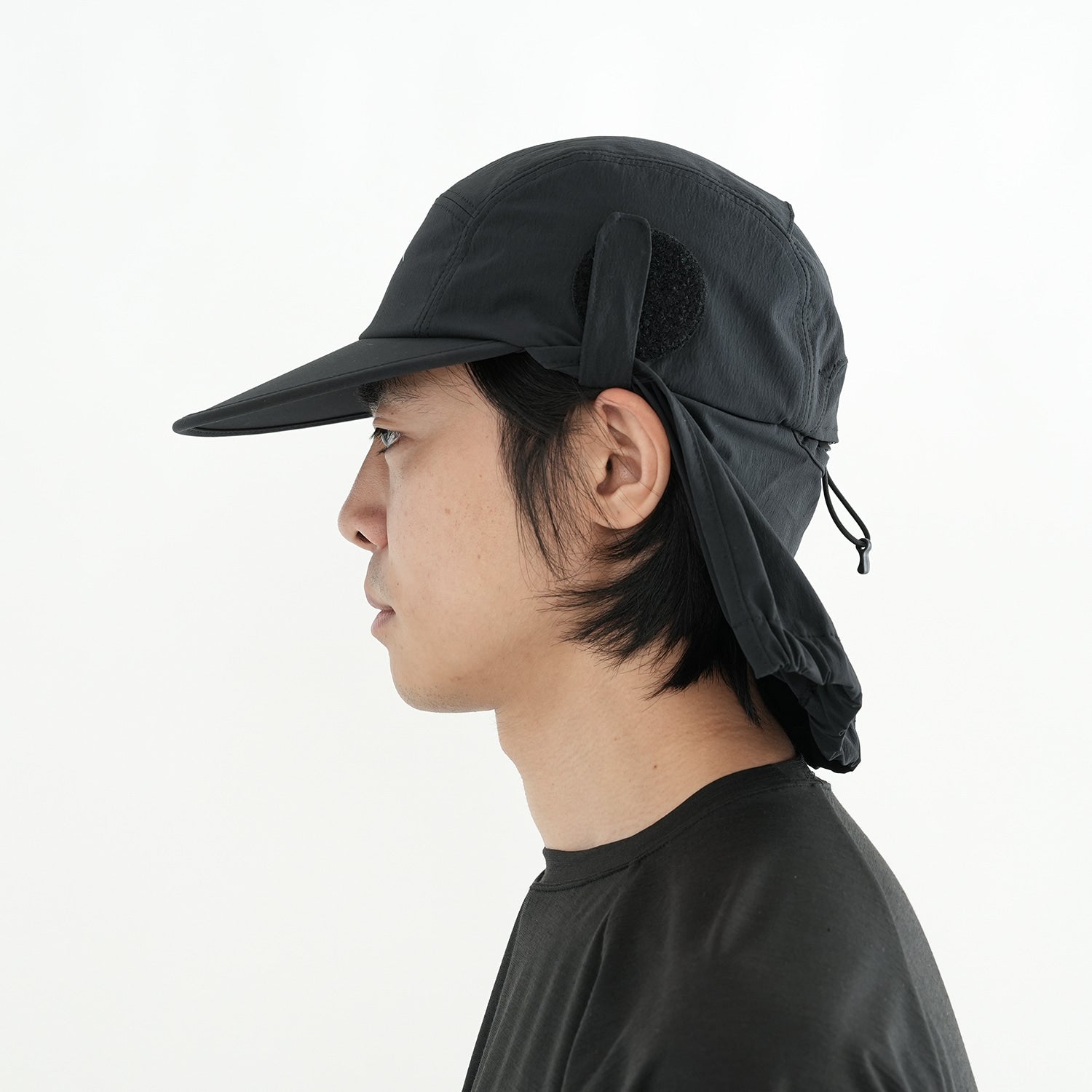 Solid Visor Cap | Black