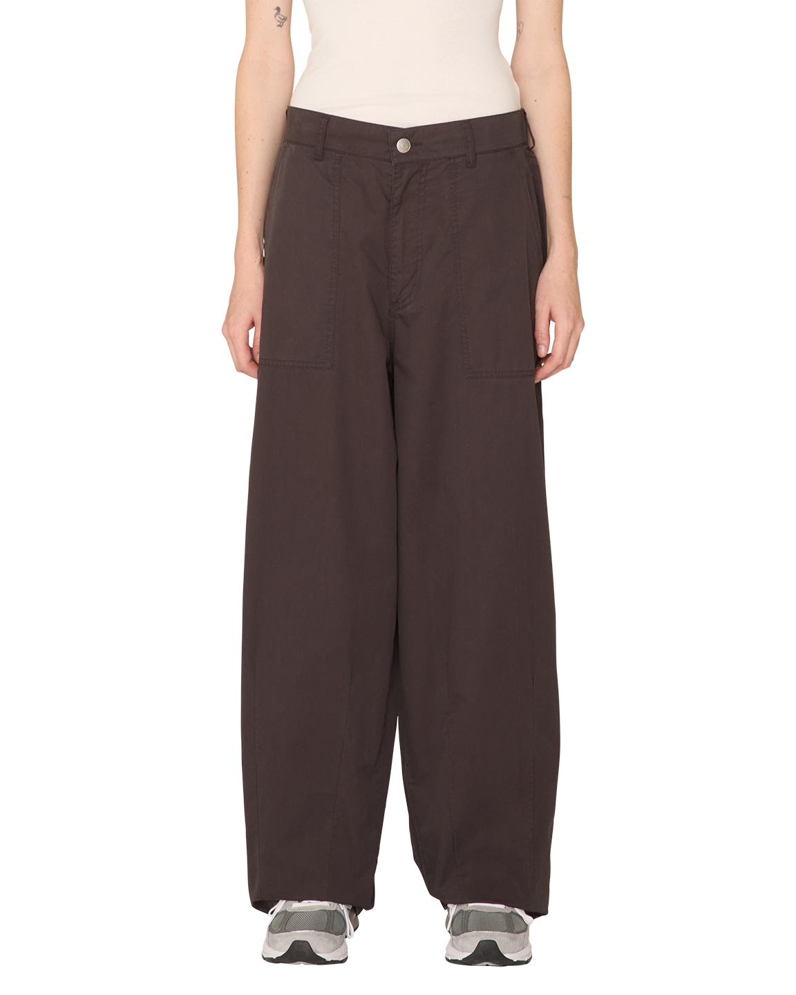 Volume Utility Pant | Black Coffee