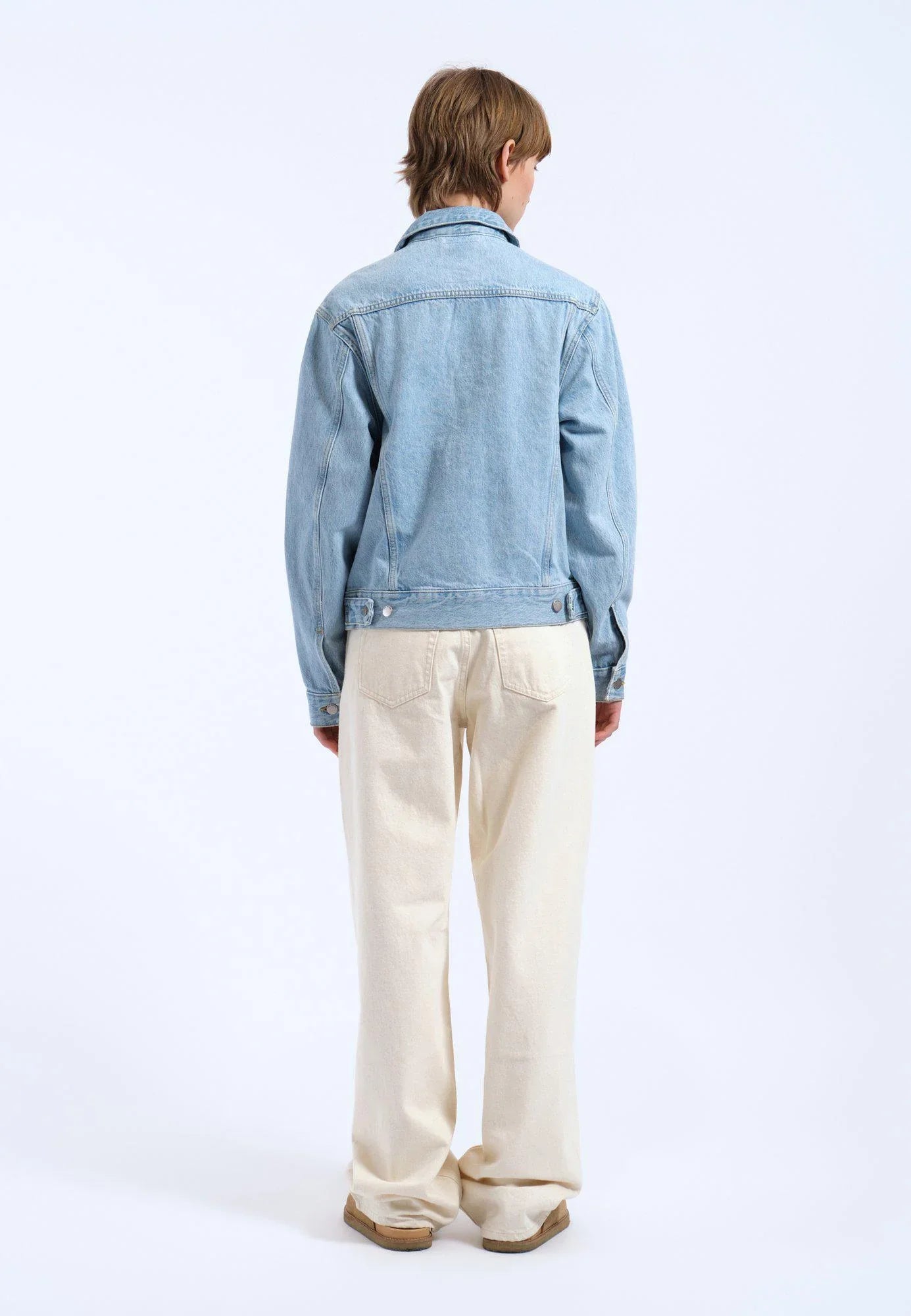 Joey Trucker Jacket - Stream Light Retro