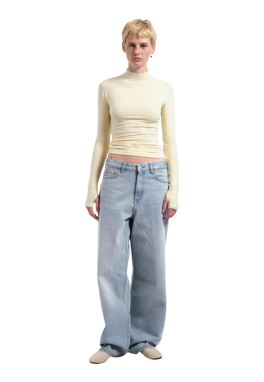 Aria Top - Light Yellow