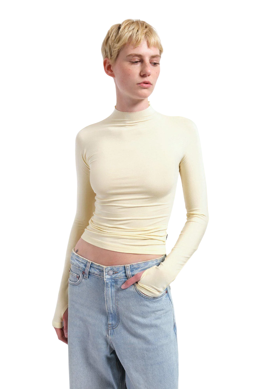 Aria Top - Light Yellow