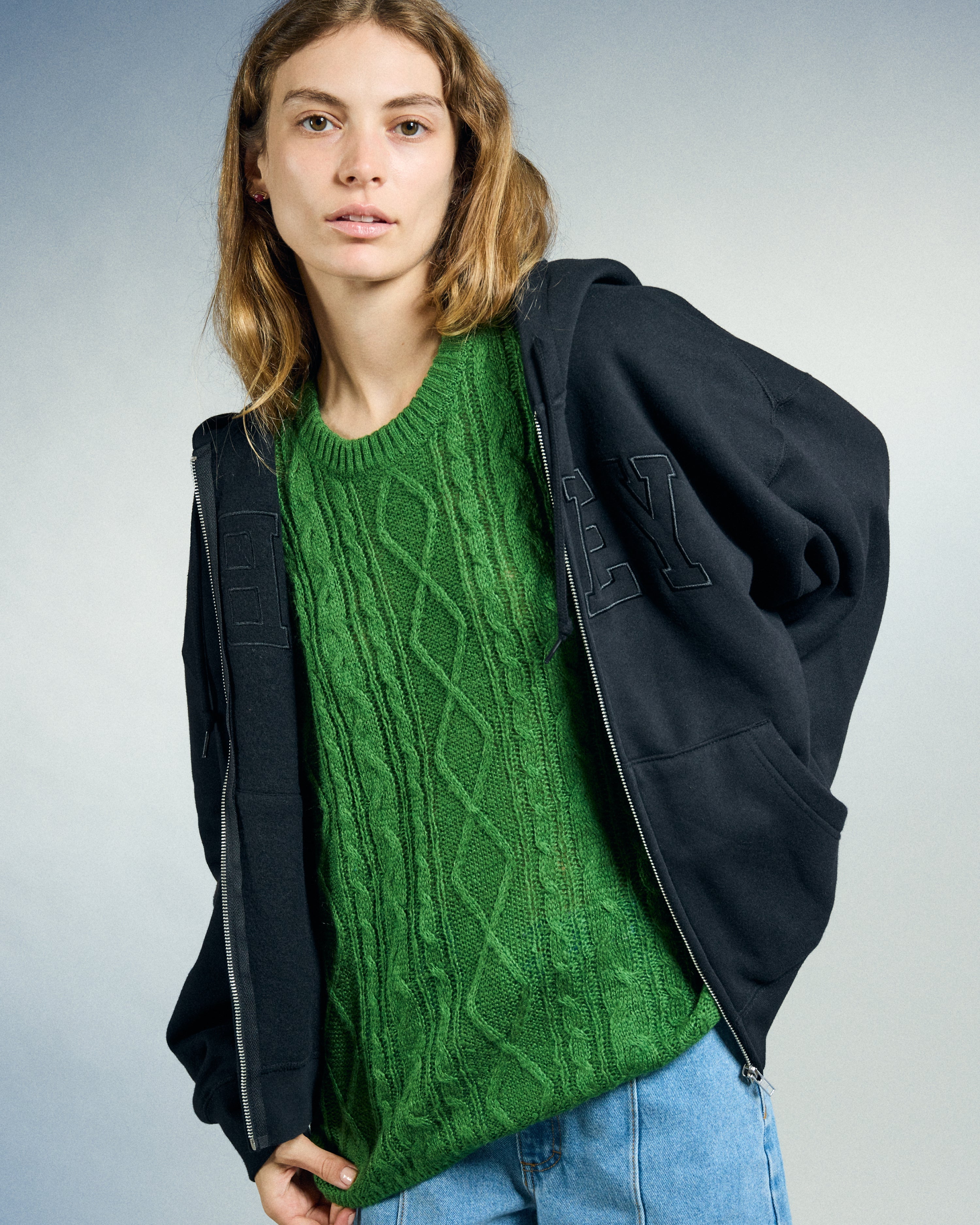 obey-isabella-loose-cable-sweater-clover
