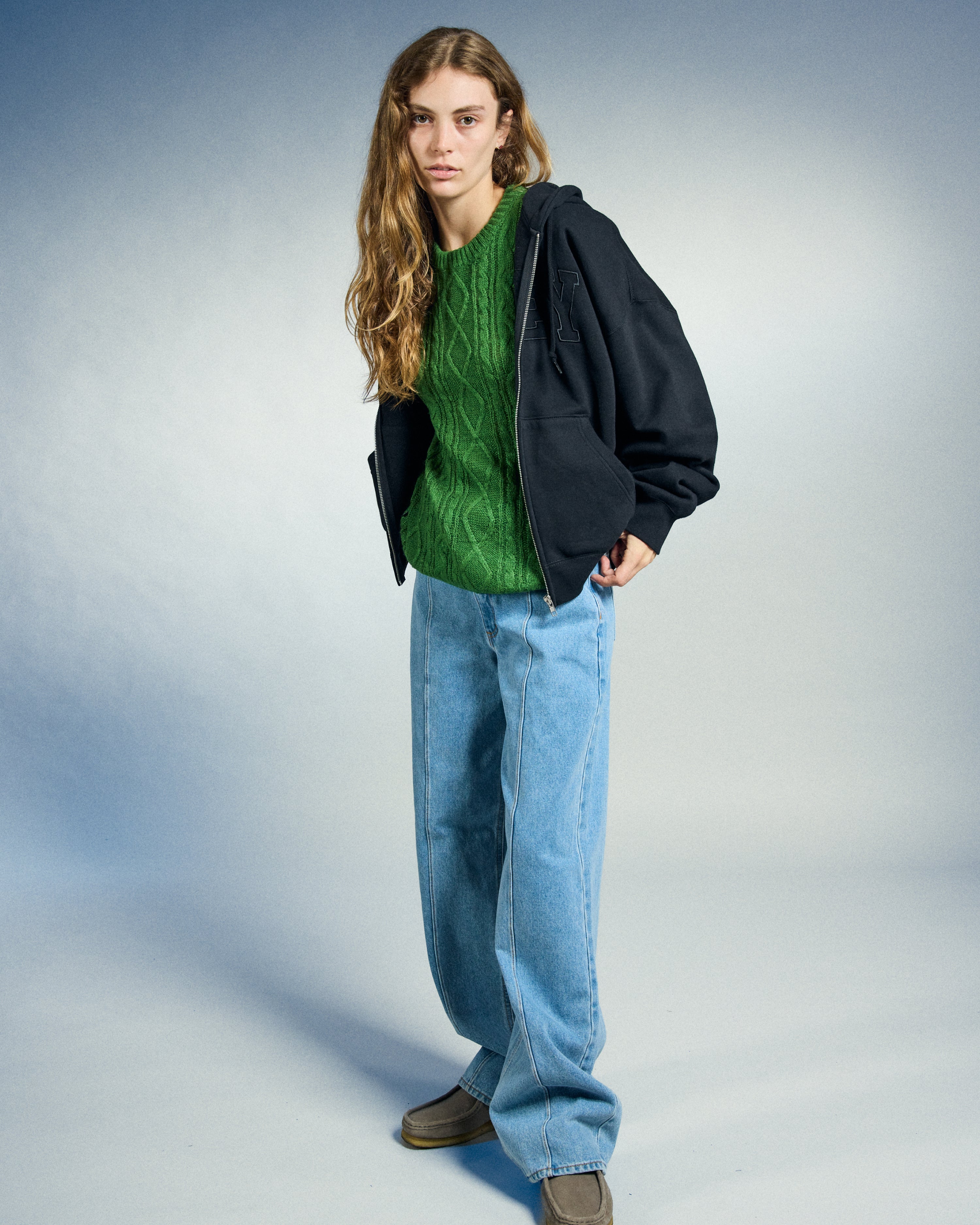 obey-isabella-loose-cable-sweater-clover