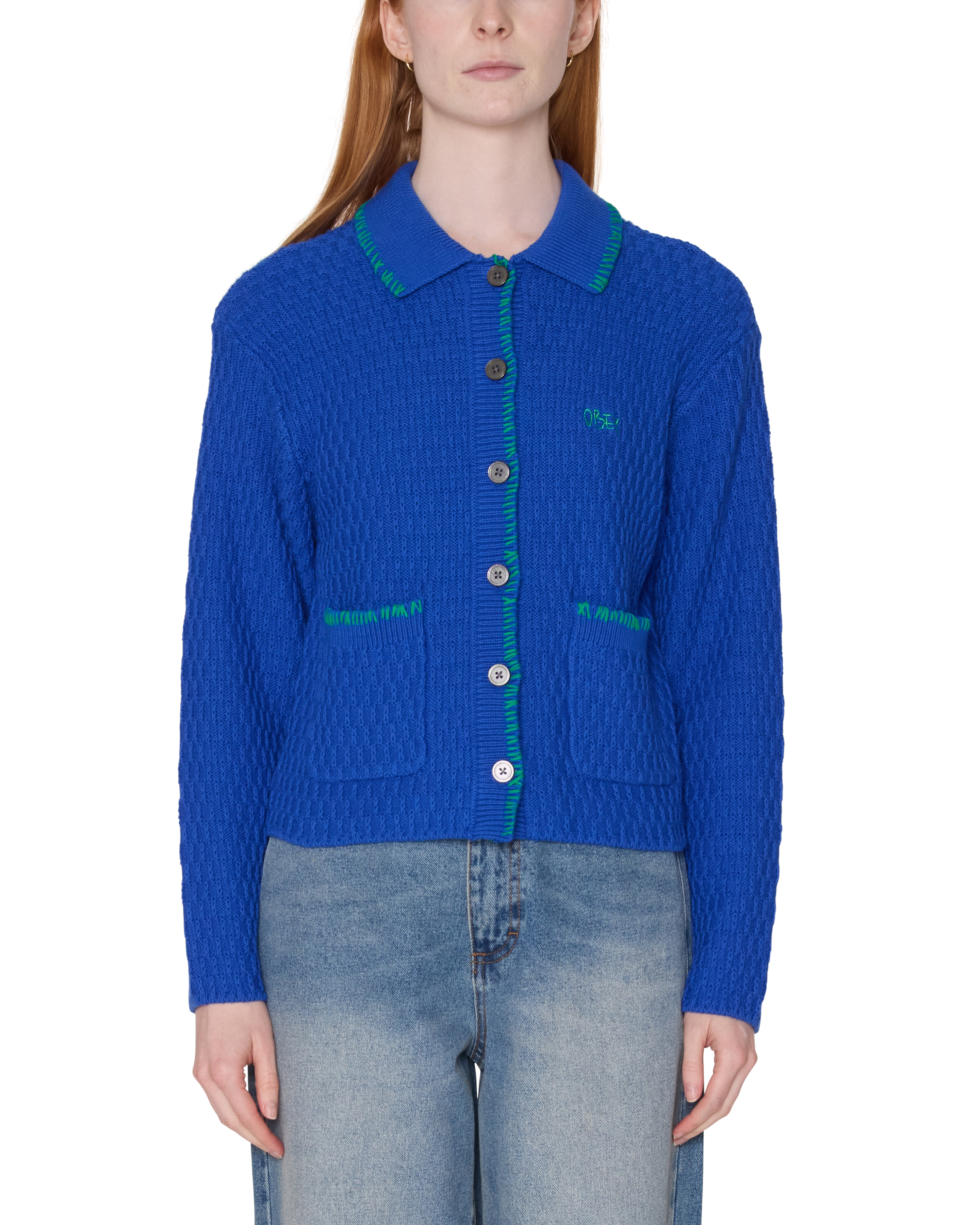obey-amelie-button-down-sweater-blue