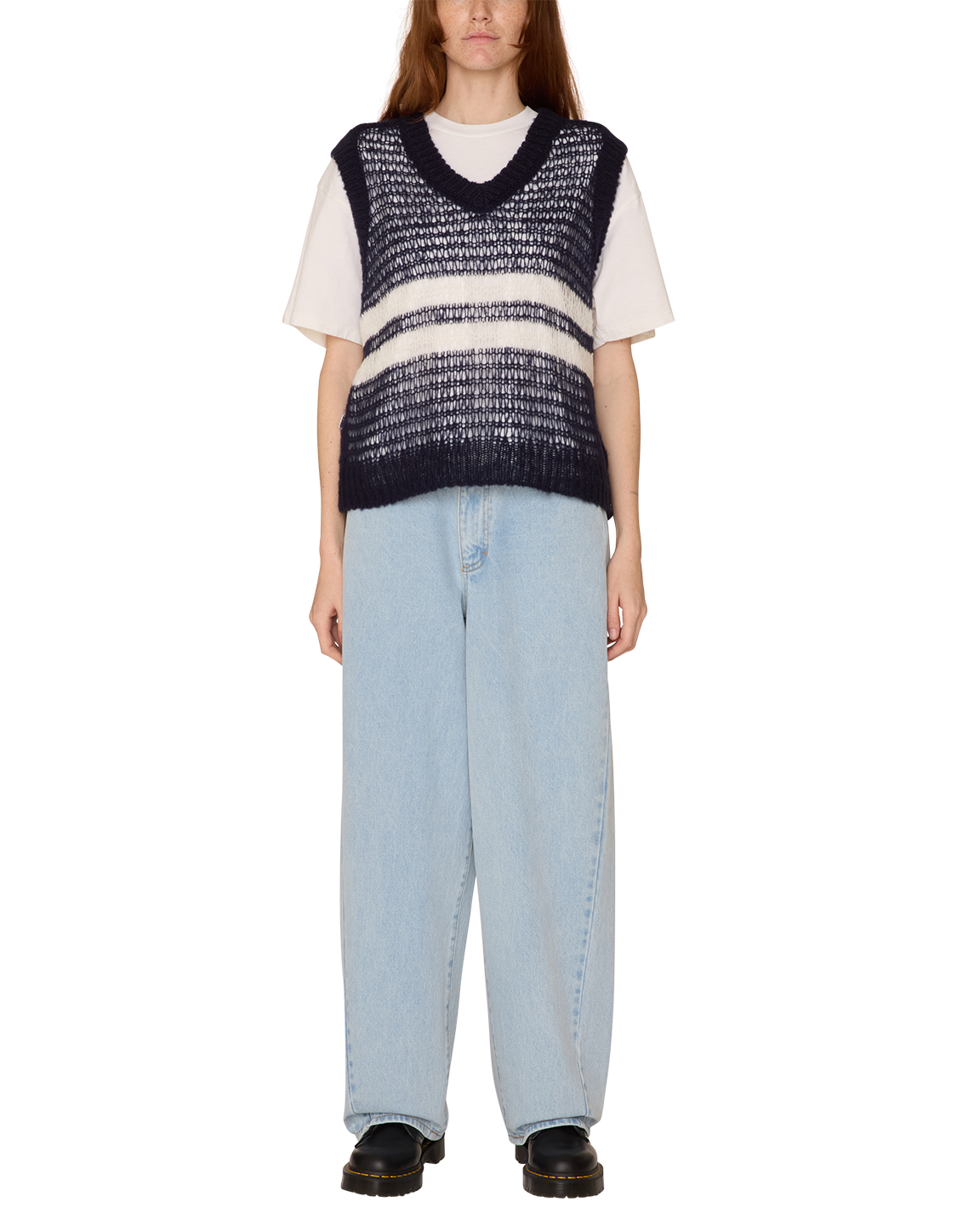 Oona Sweater Vest | Navy