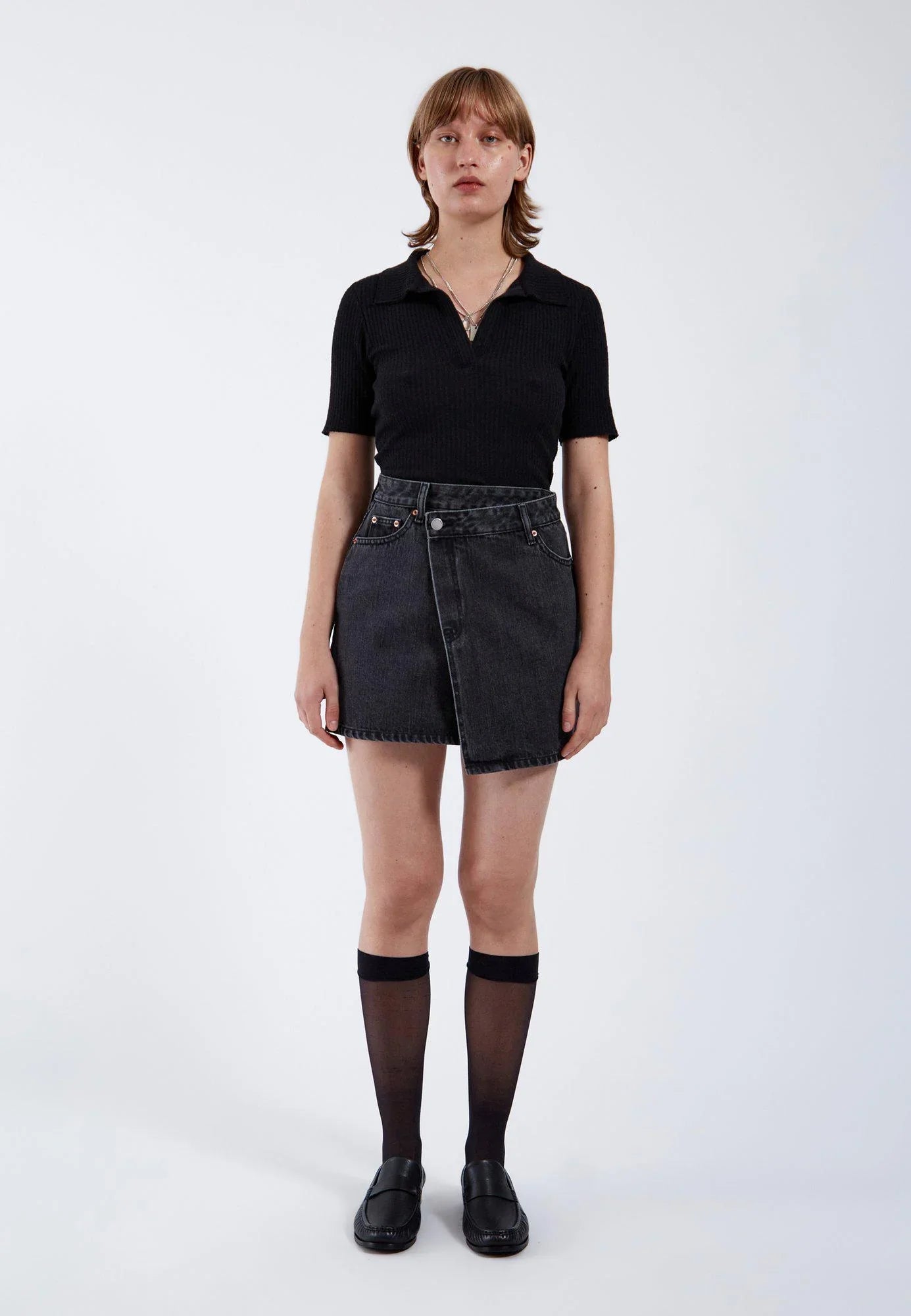 Renay Skirt - Retro Black