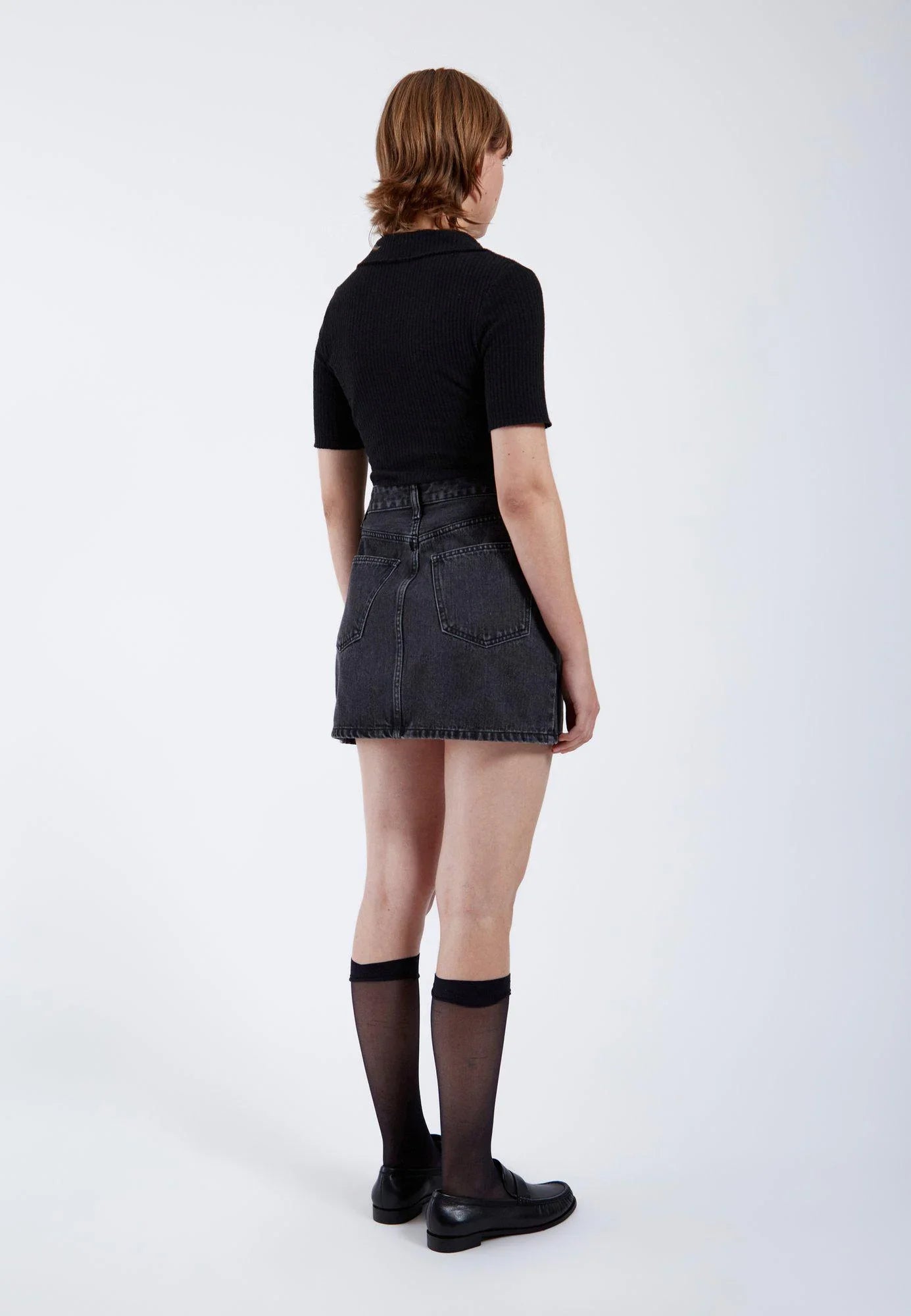 Renay Skirt - Retro Black