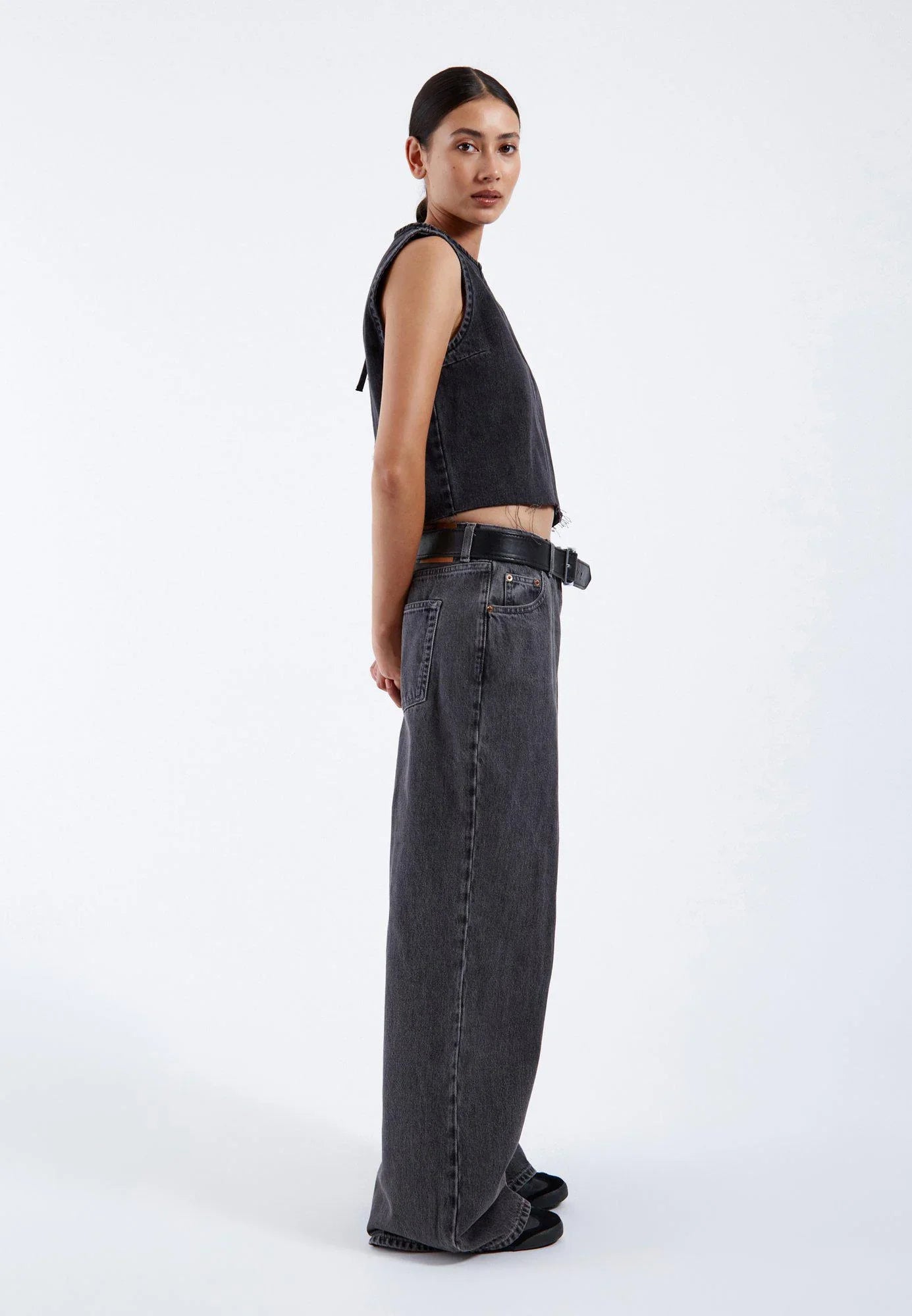 Erin Top - Retro Black