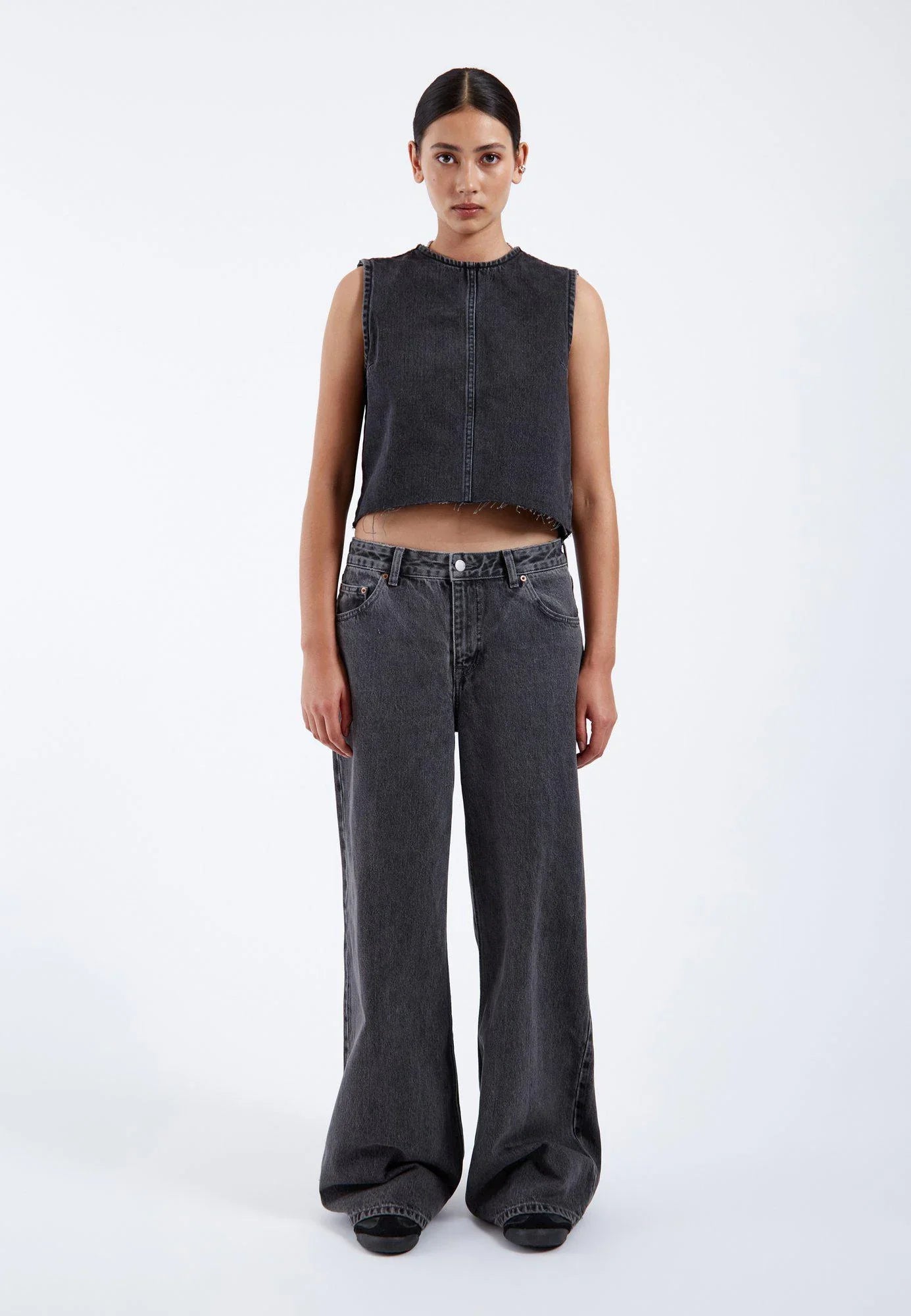 Erin Top - Retro Black