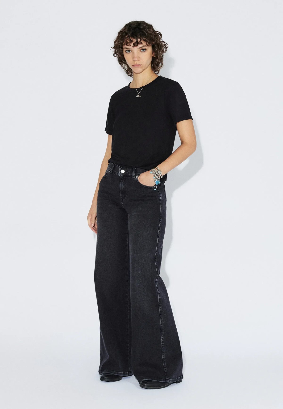 Lyra Top | Black Mono
