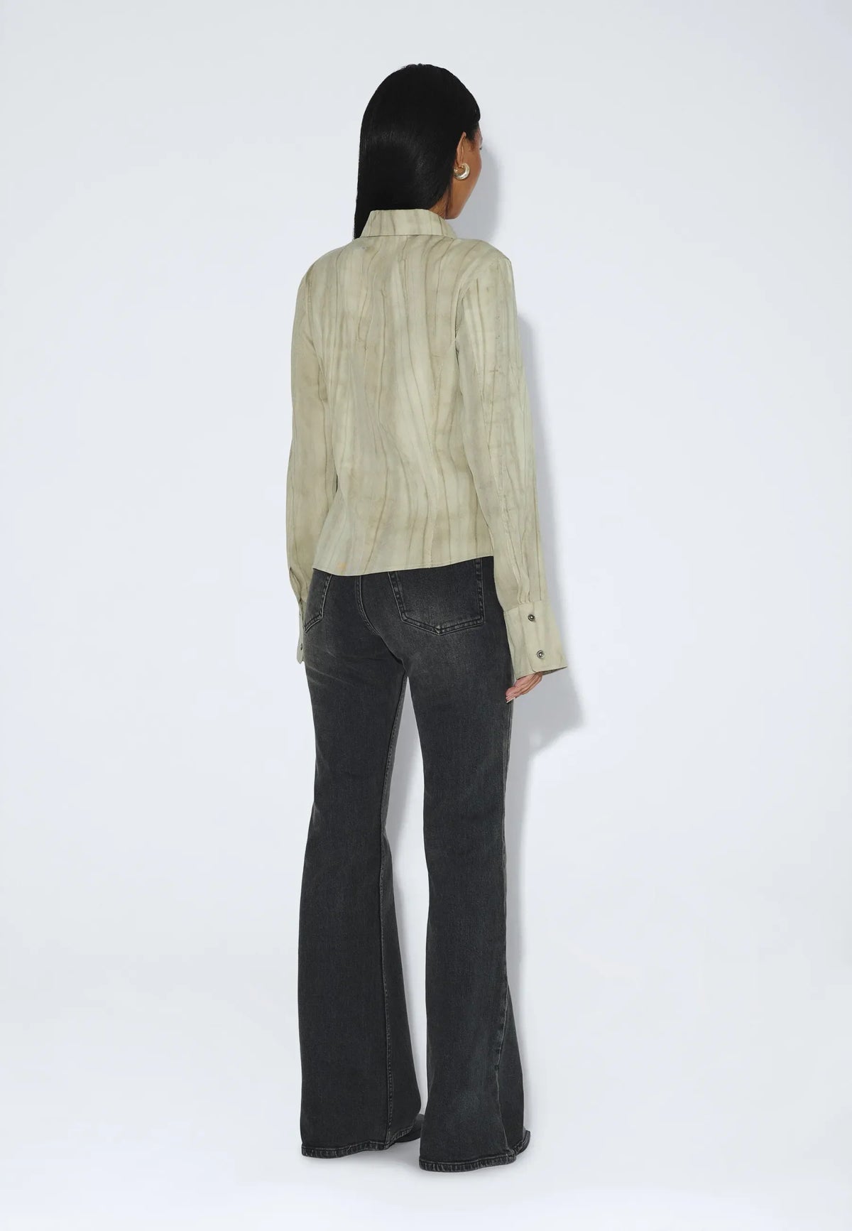 Mila Seam Shirt | Washed Beige