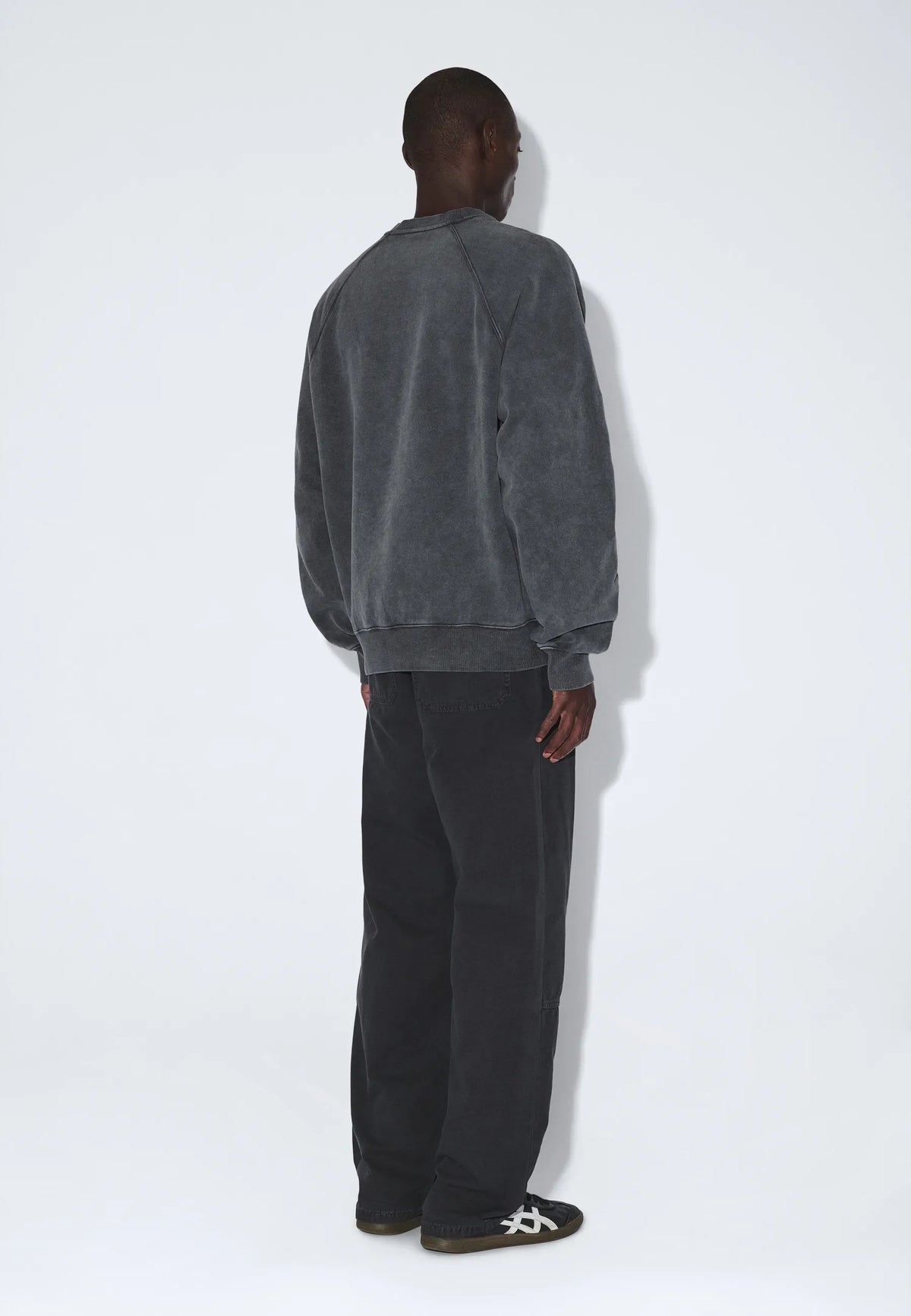 Andie Sweater | Grey Black Overdye