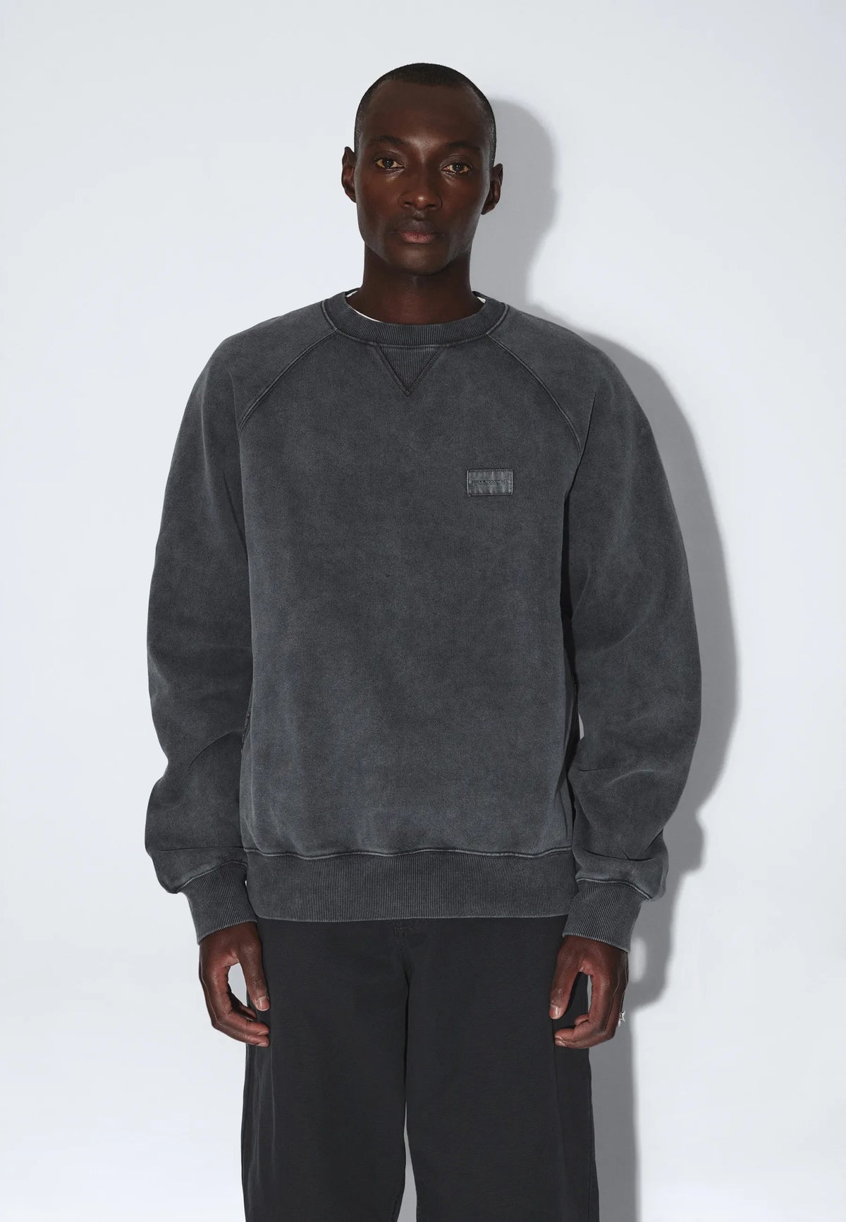 Andie Sweater | Grey Black Overdye