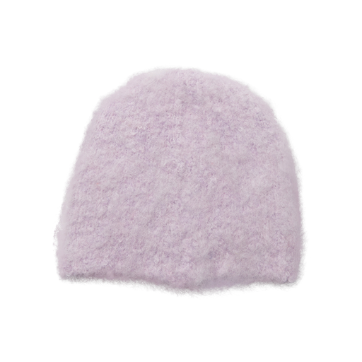 Yan Hairy Beanie | Dusty Violet