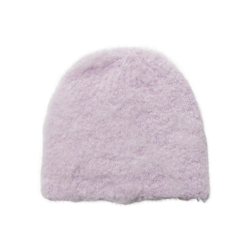 Yan Hairy Beanie | Dusty Violet