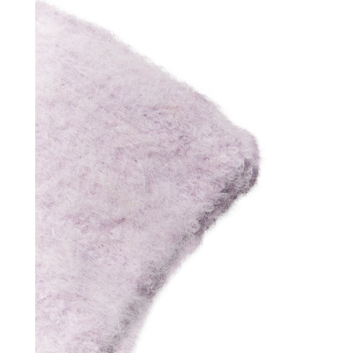 Yan Hairy Beanie | Dusty Violet