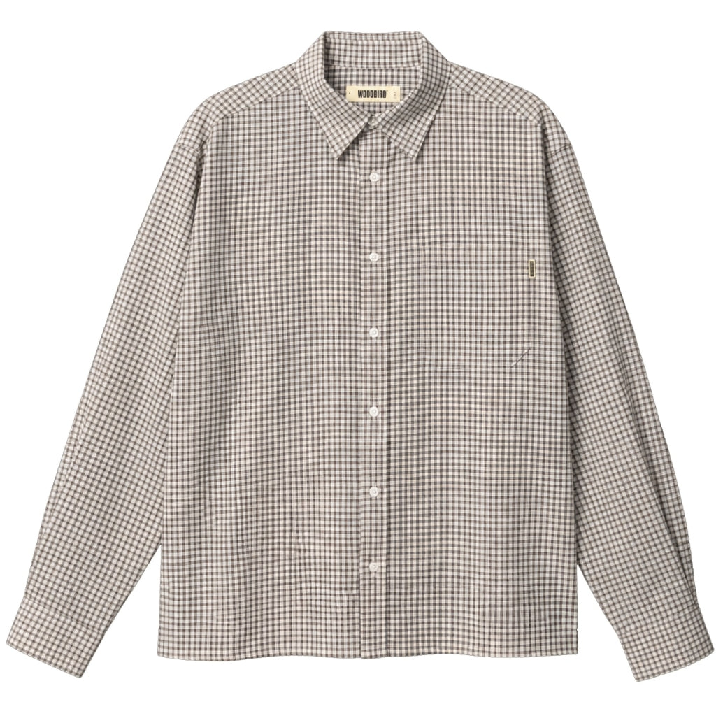 Buzo Yu Check Shirt | Grey