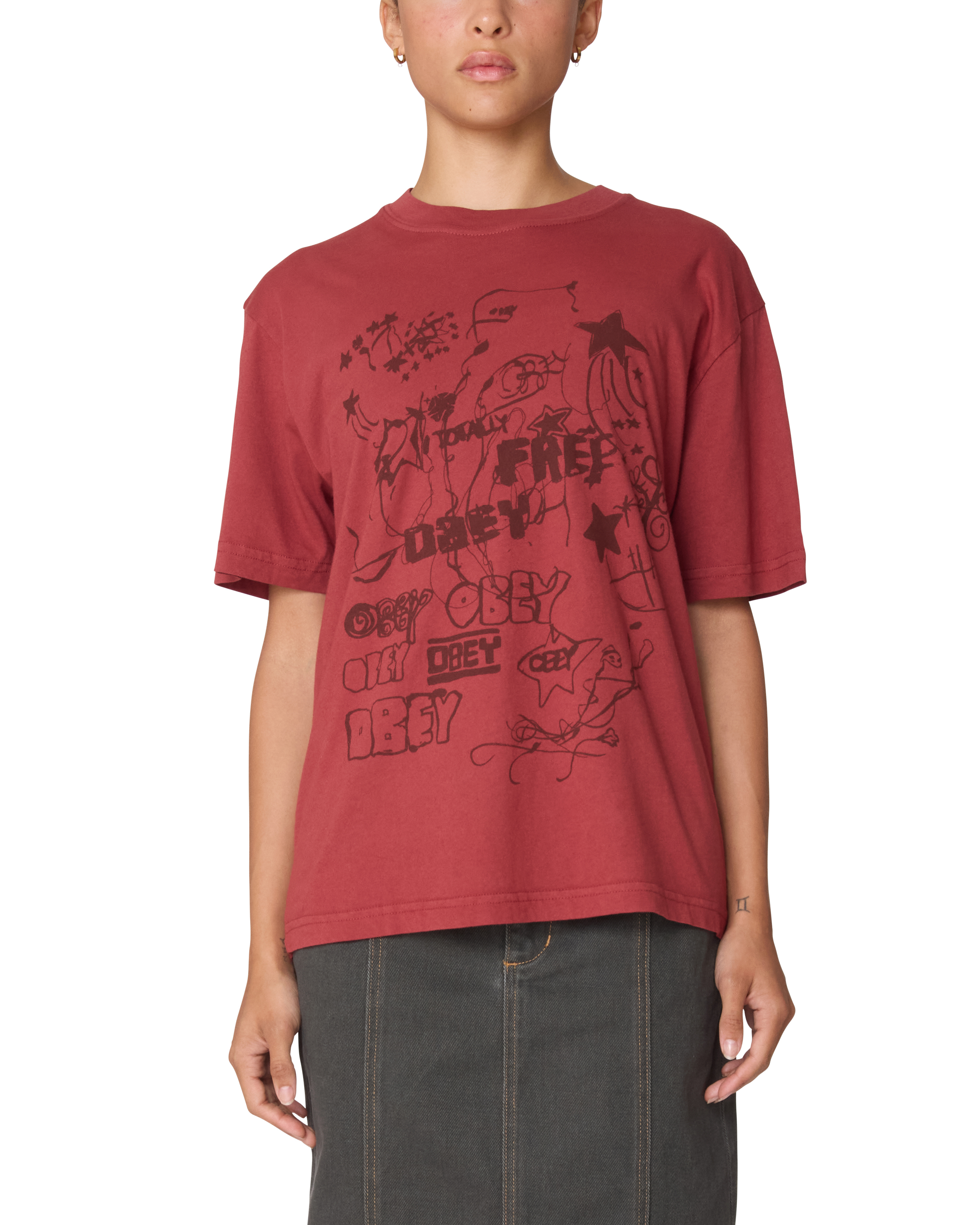 obey-firework-type-michelle-t-shirt-red-ochre