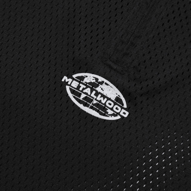 Quarter Zip Jersey Polo | Black