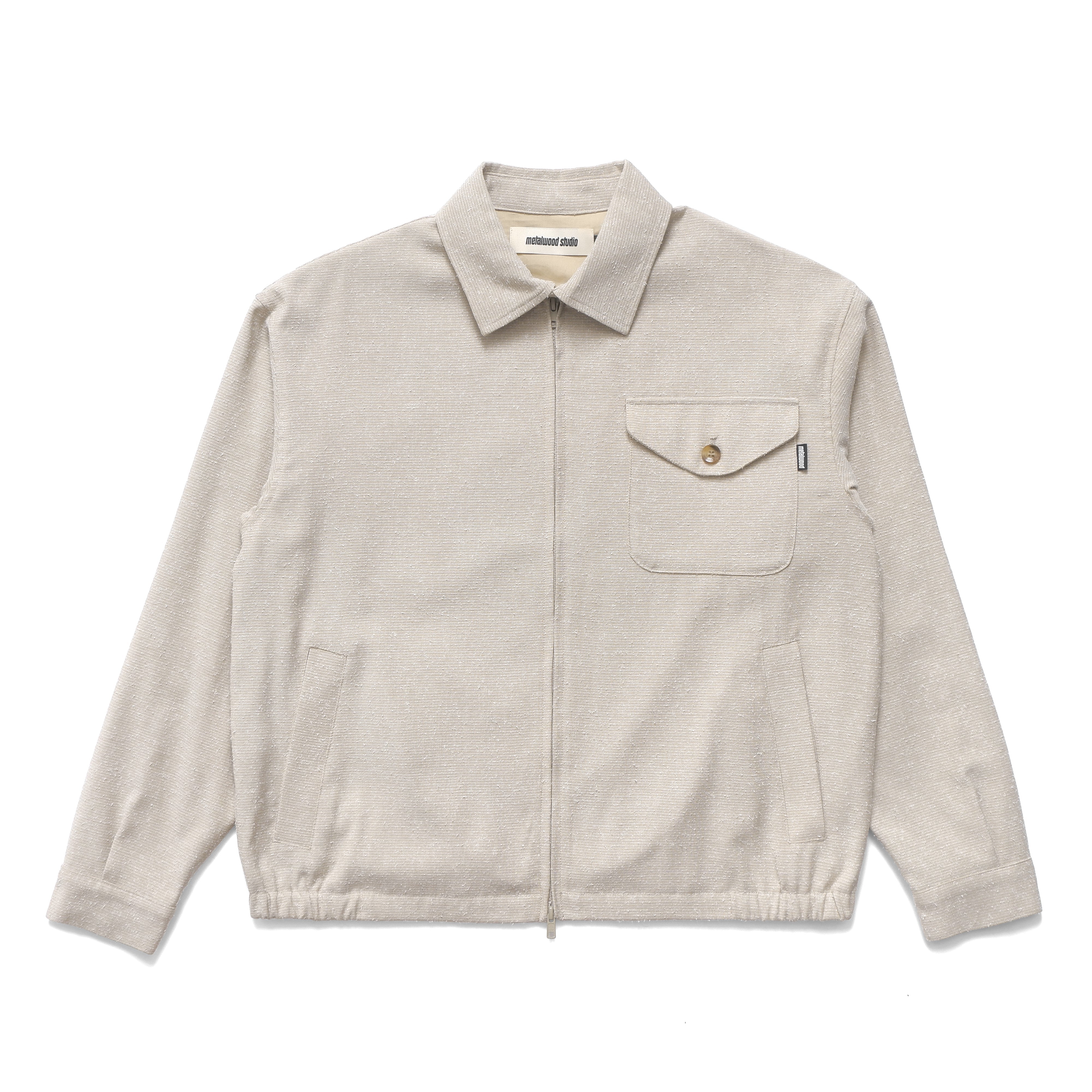 Cotton Blouson | Natural