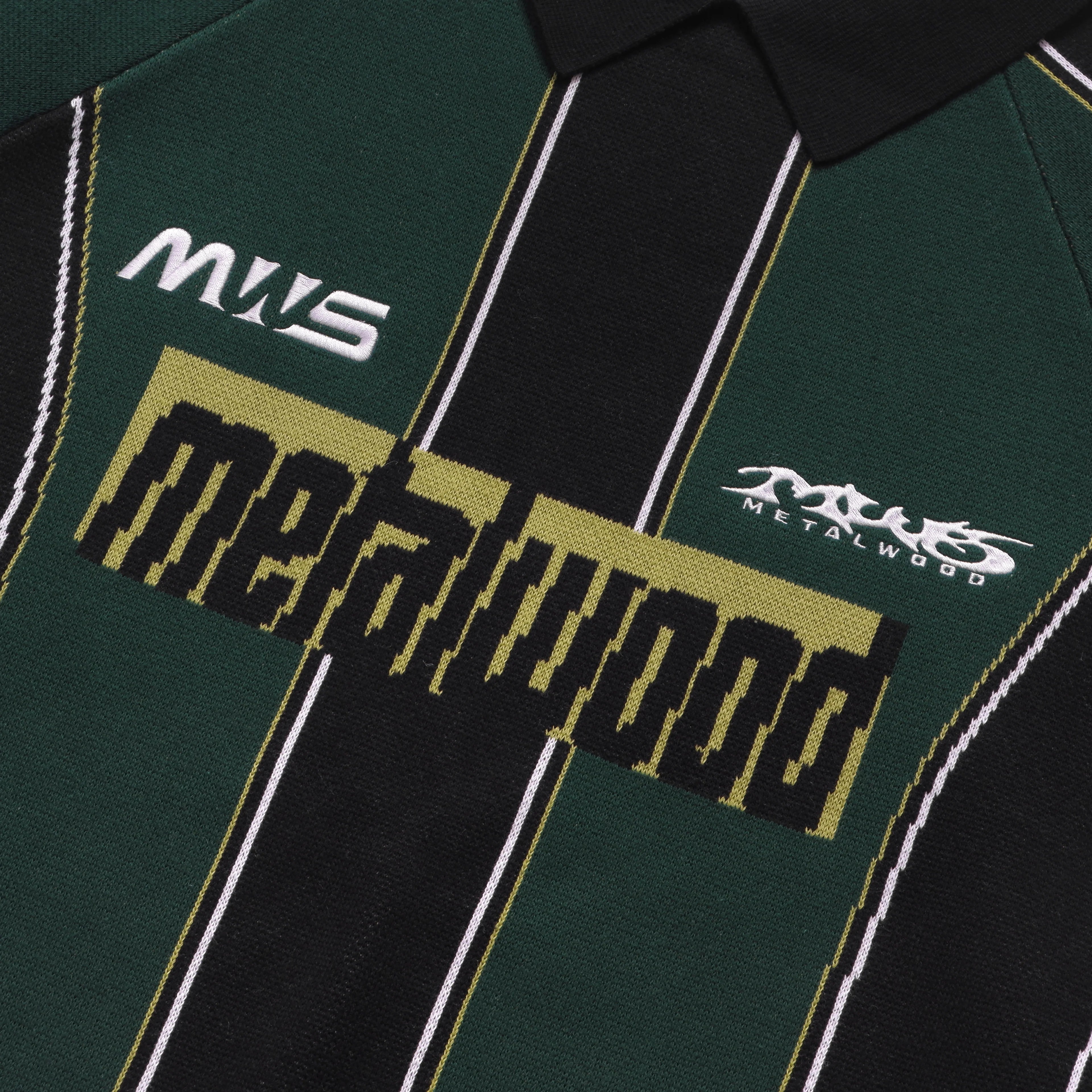 Knit Football Top | Green