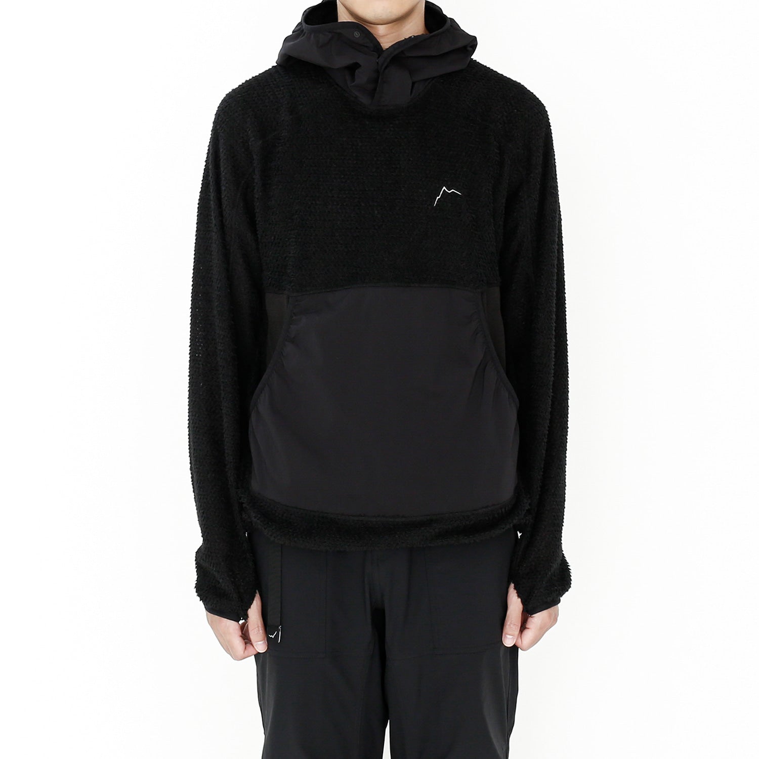 Wool Alpha Pullover | Black