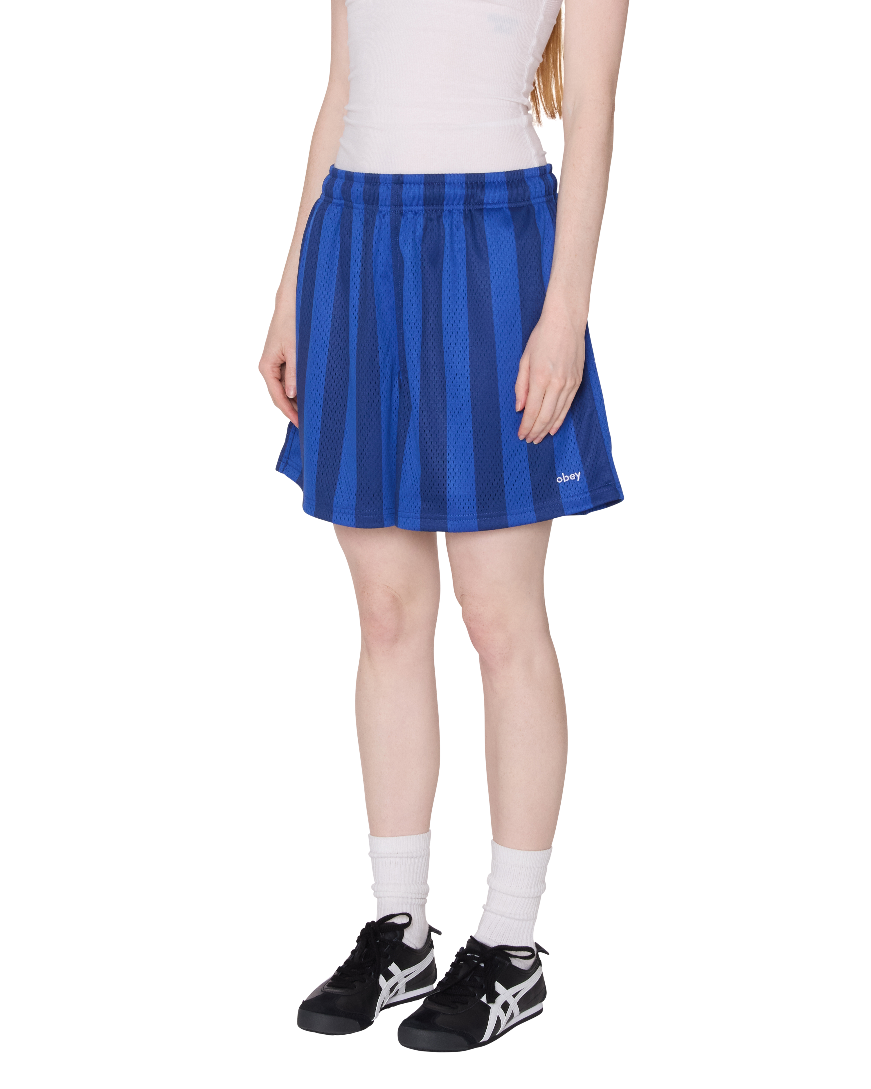 obey-bounds-mesh-stripe-short-blue