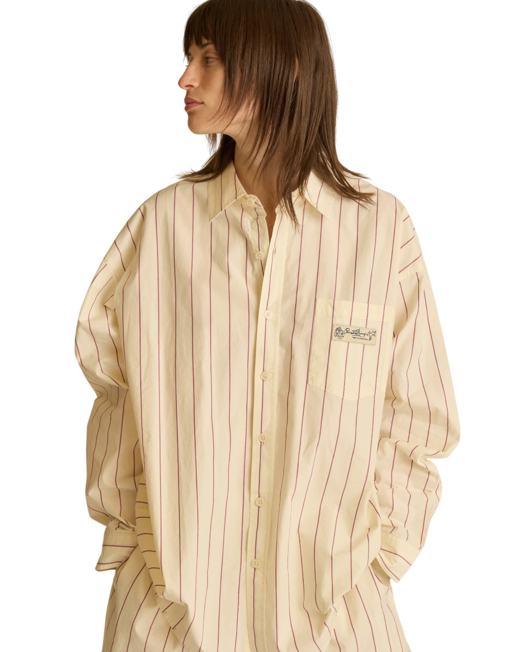 Primavera Stripe Shirt | Tofu Multi