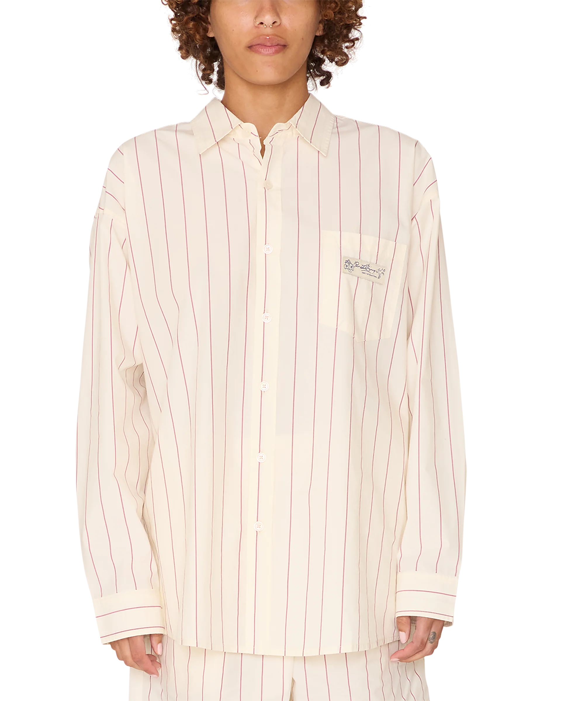 Primavera Stripe Shirt | Tofu Multi