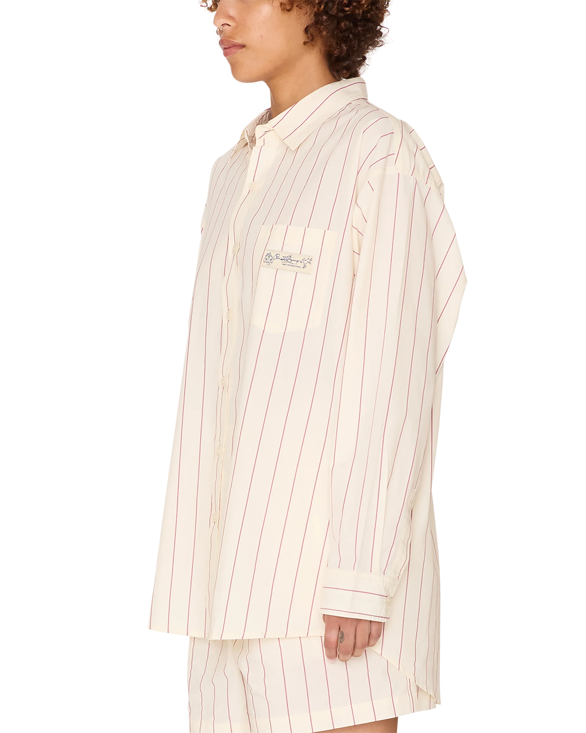 Primavera Stripe Shirt | Tofu Multi
