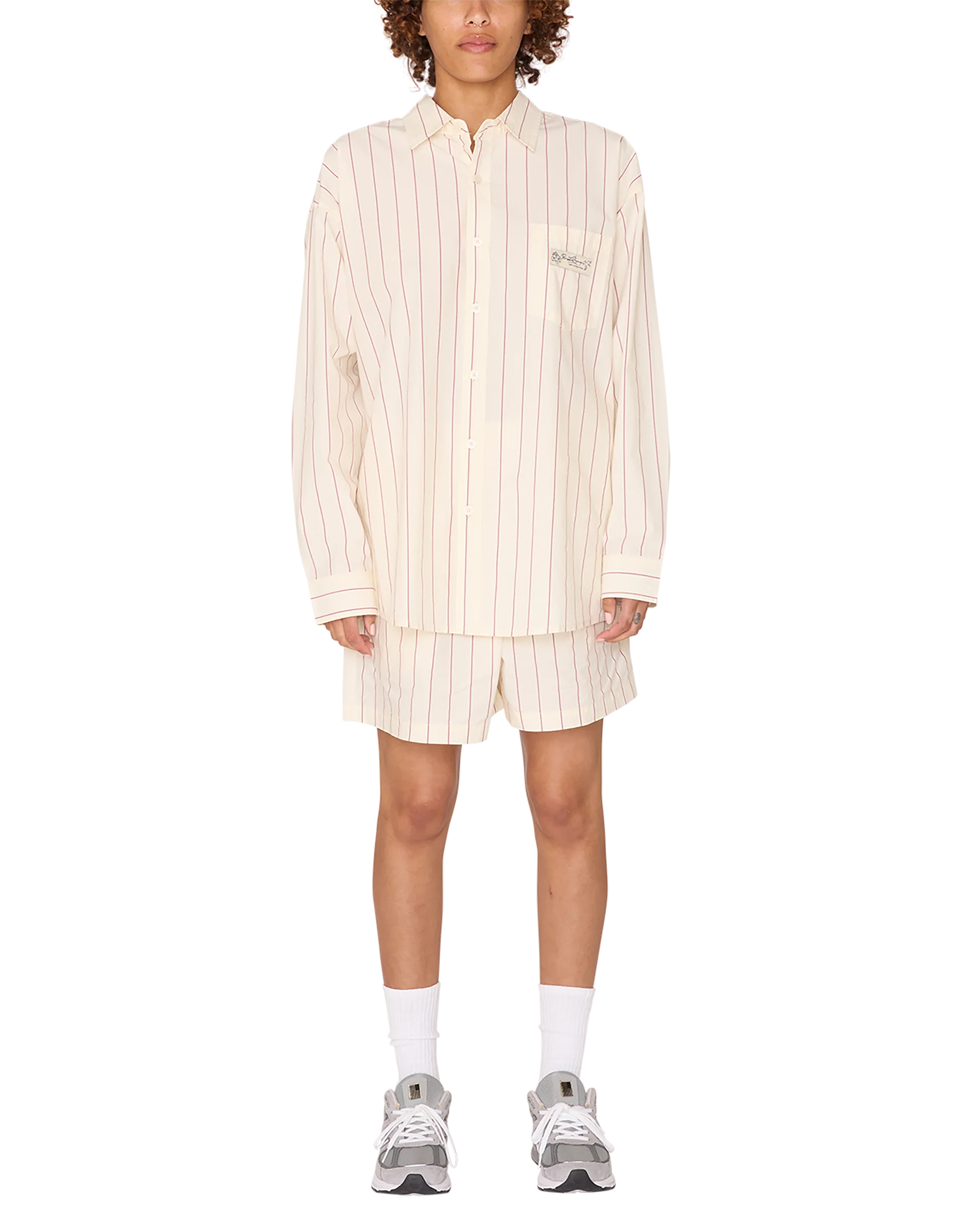 Primavera Stripe Shirt | Tofu Multi