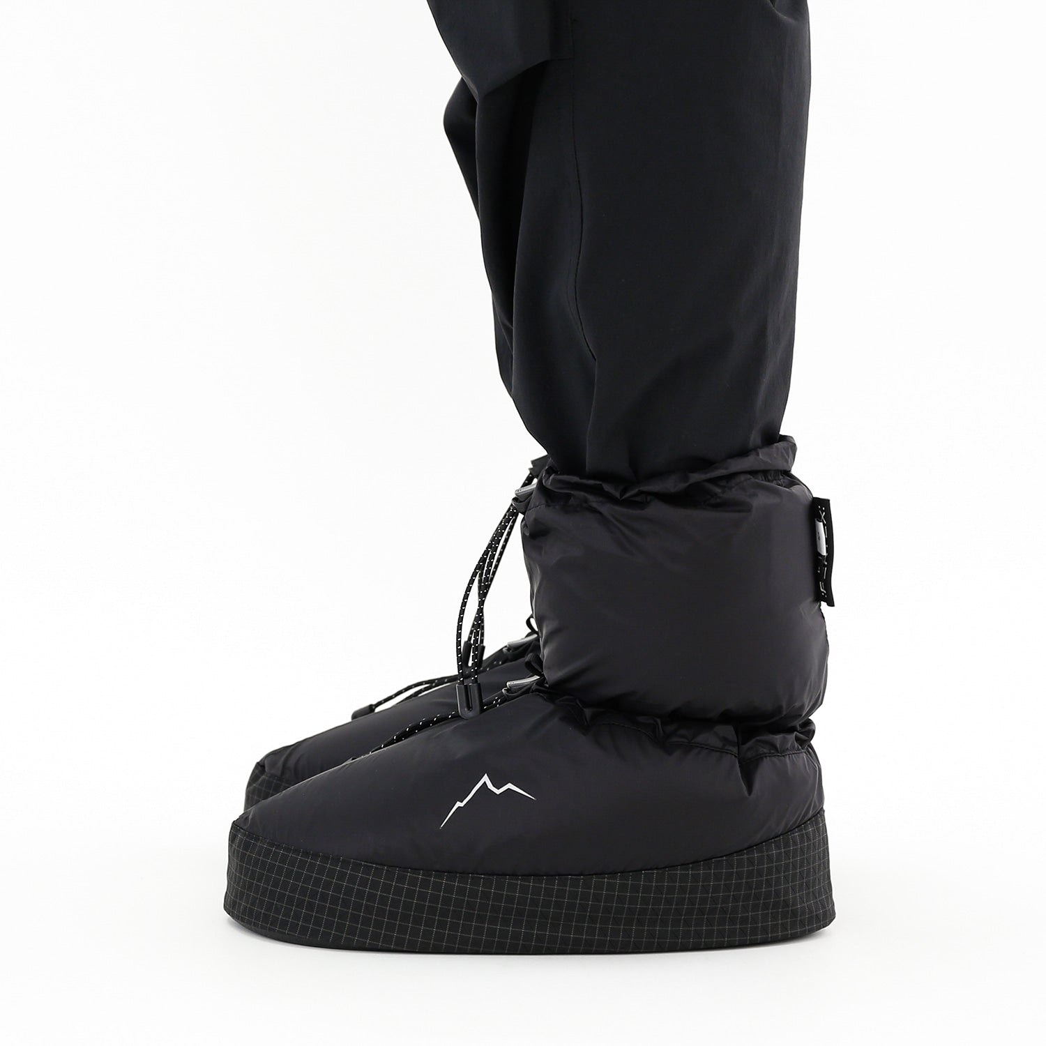 Down Booties | Black