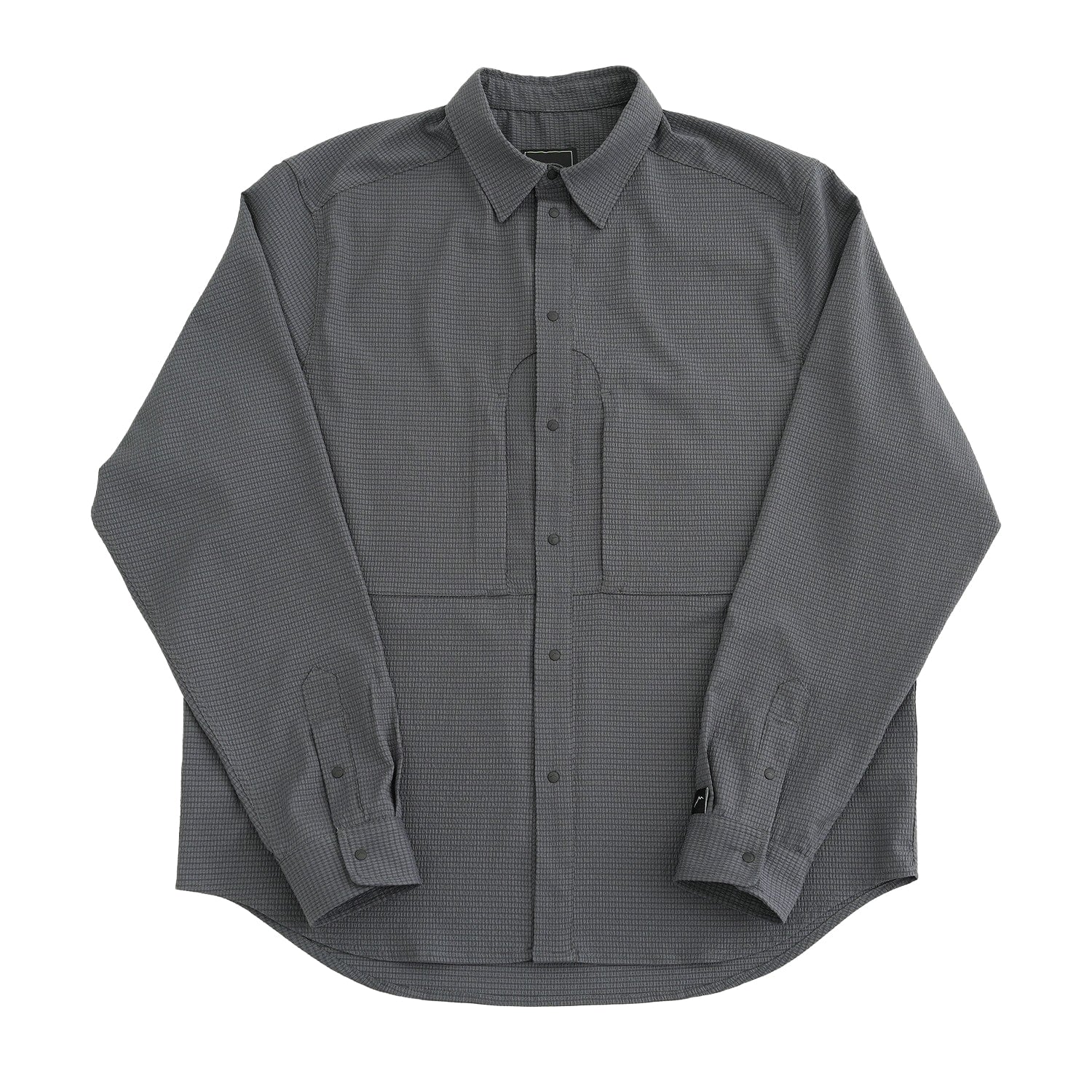 Flow Seersucker Shirts | Charcoal