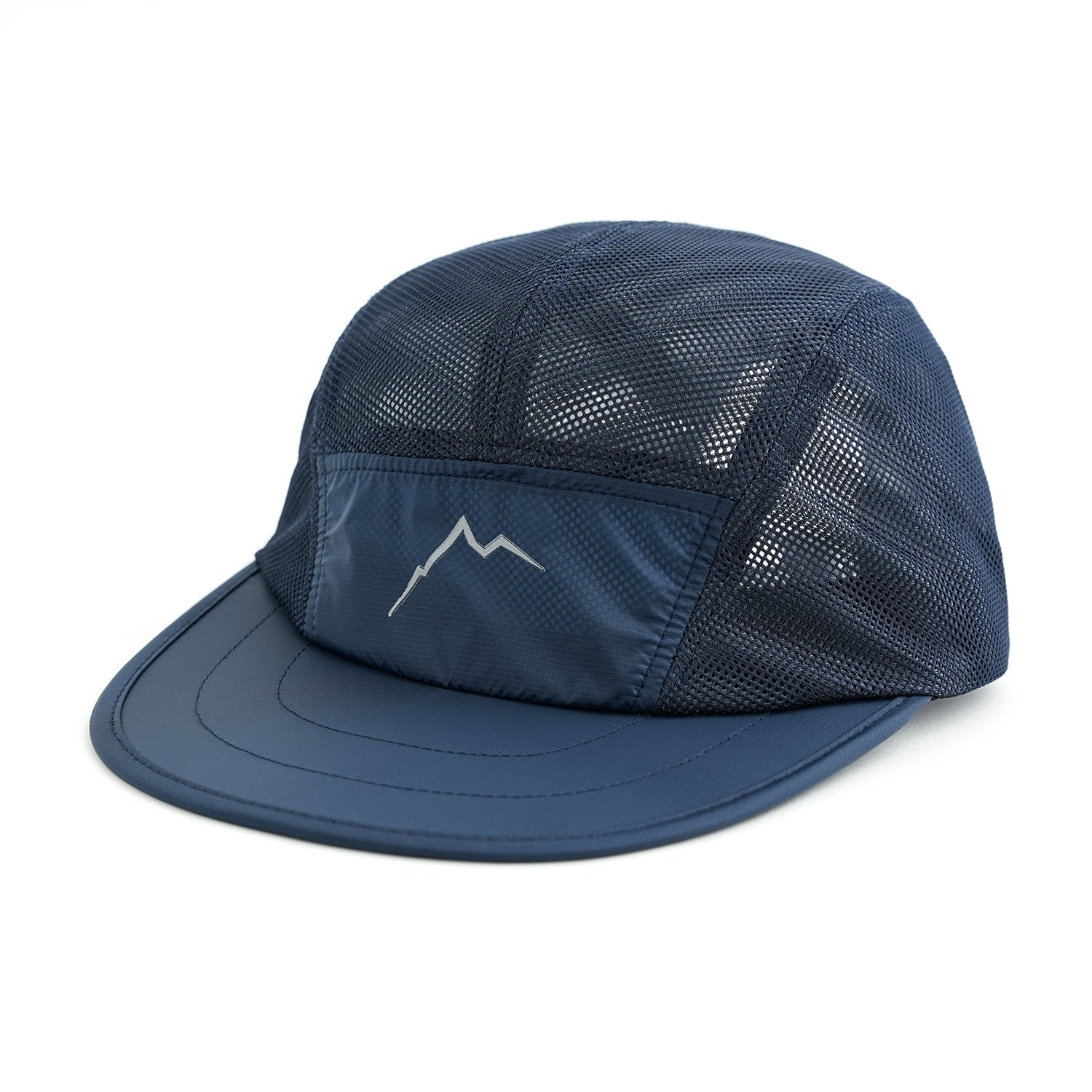 Double Mesh Feather Cap | Blue