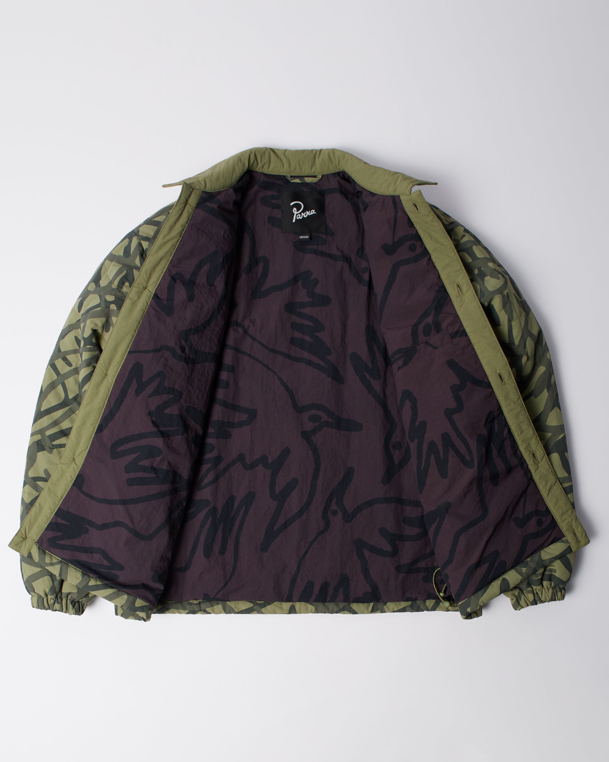 A Forest Quilted Jacket | Green