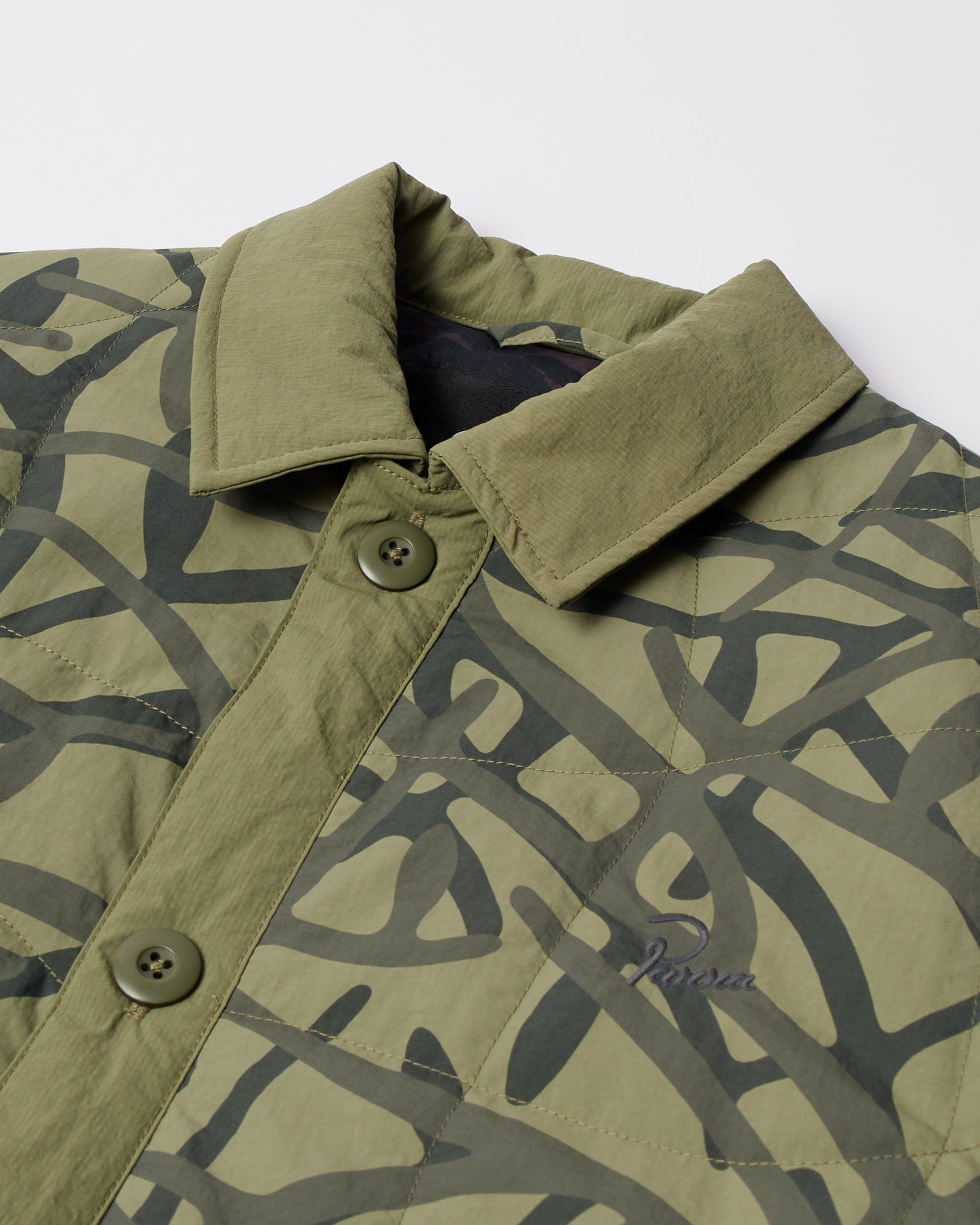 A Forest Quilted Jacket | Green